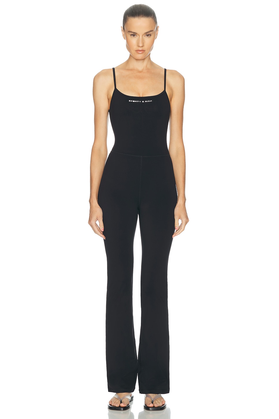SPORTY & RICH Bold Logo Long Unitard