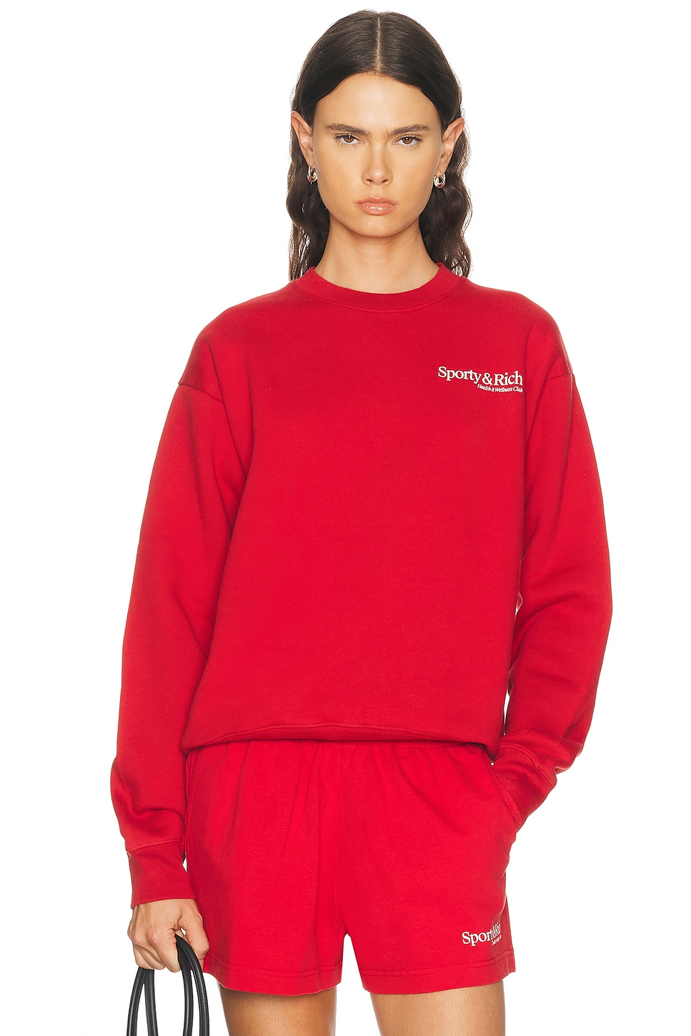 Sporty & Rich Modern Crewneck Sweatshirt | Thumbnail 2 Sporty & Rich Modern Crewneck Sweatshirt | Thumbnail 2