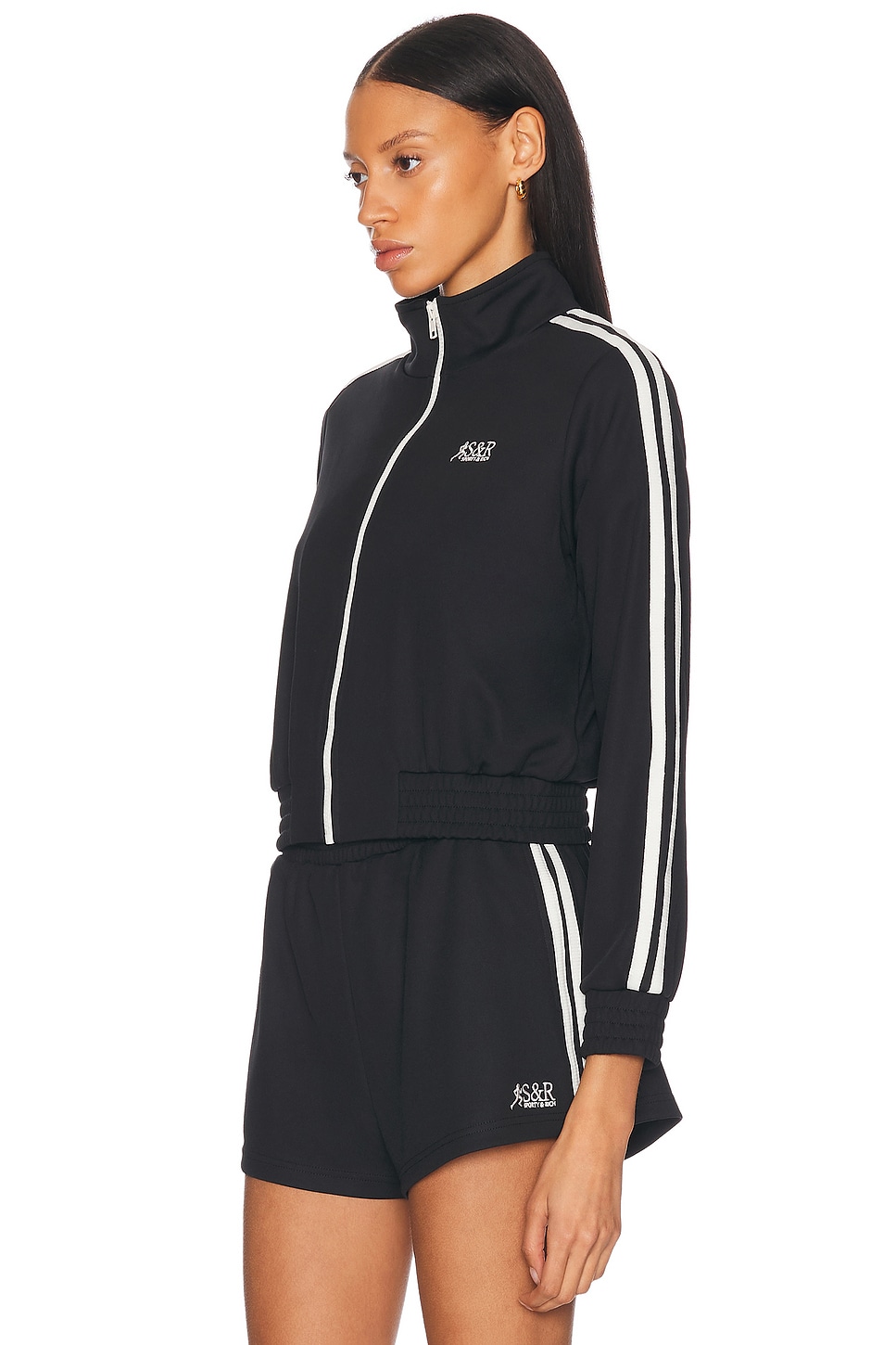 SPORTY AND RICH RUNNER ELIO TRACK JACKET