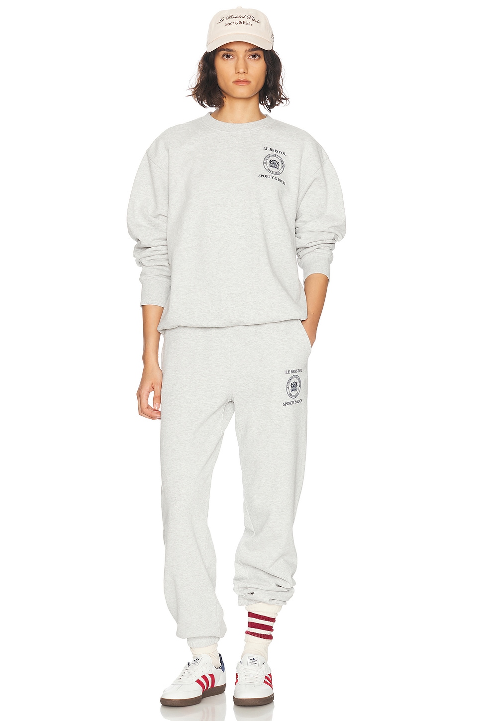 X Le Bristol Paris Crest Seal 100th Sweatpant - Thumbnail 5