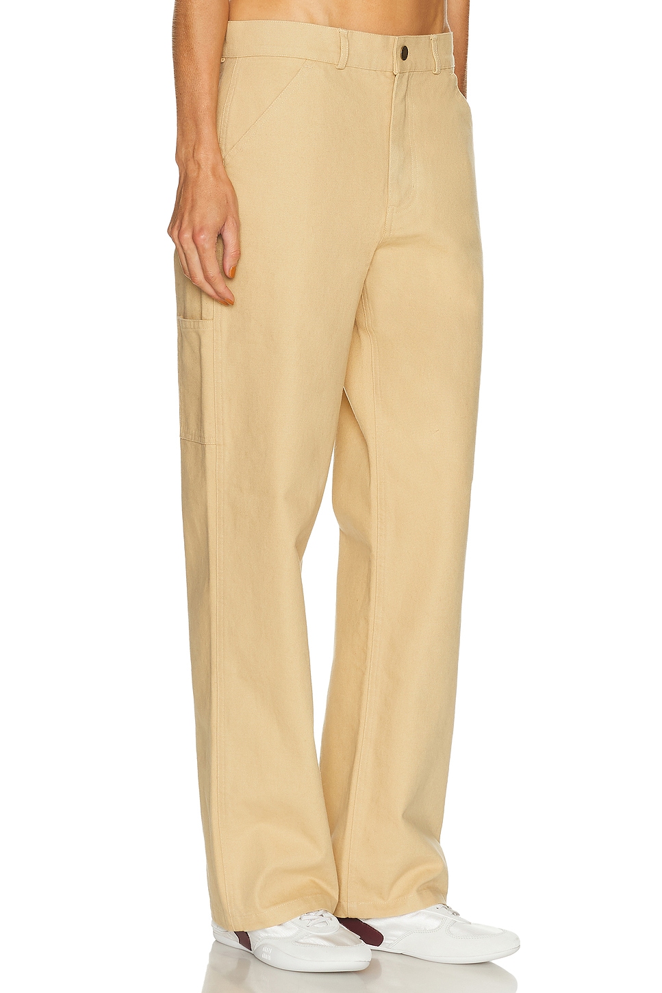 Sporty And Rich Srhwc Painters Trouser In Gold