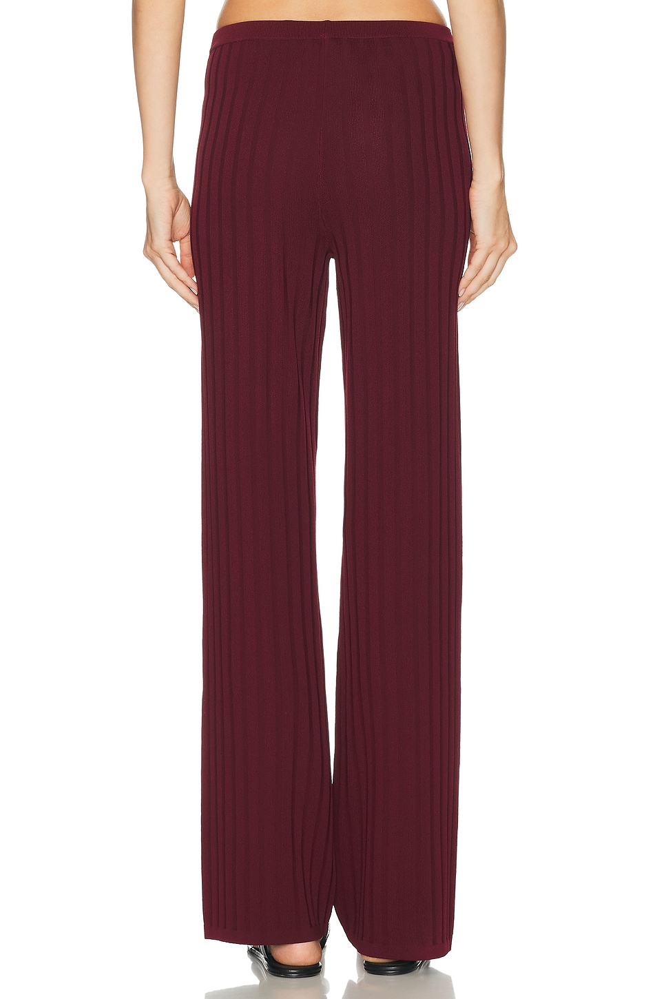Sporty & Rich Signature Logo Ribbed Pant | Thumbnail 10