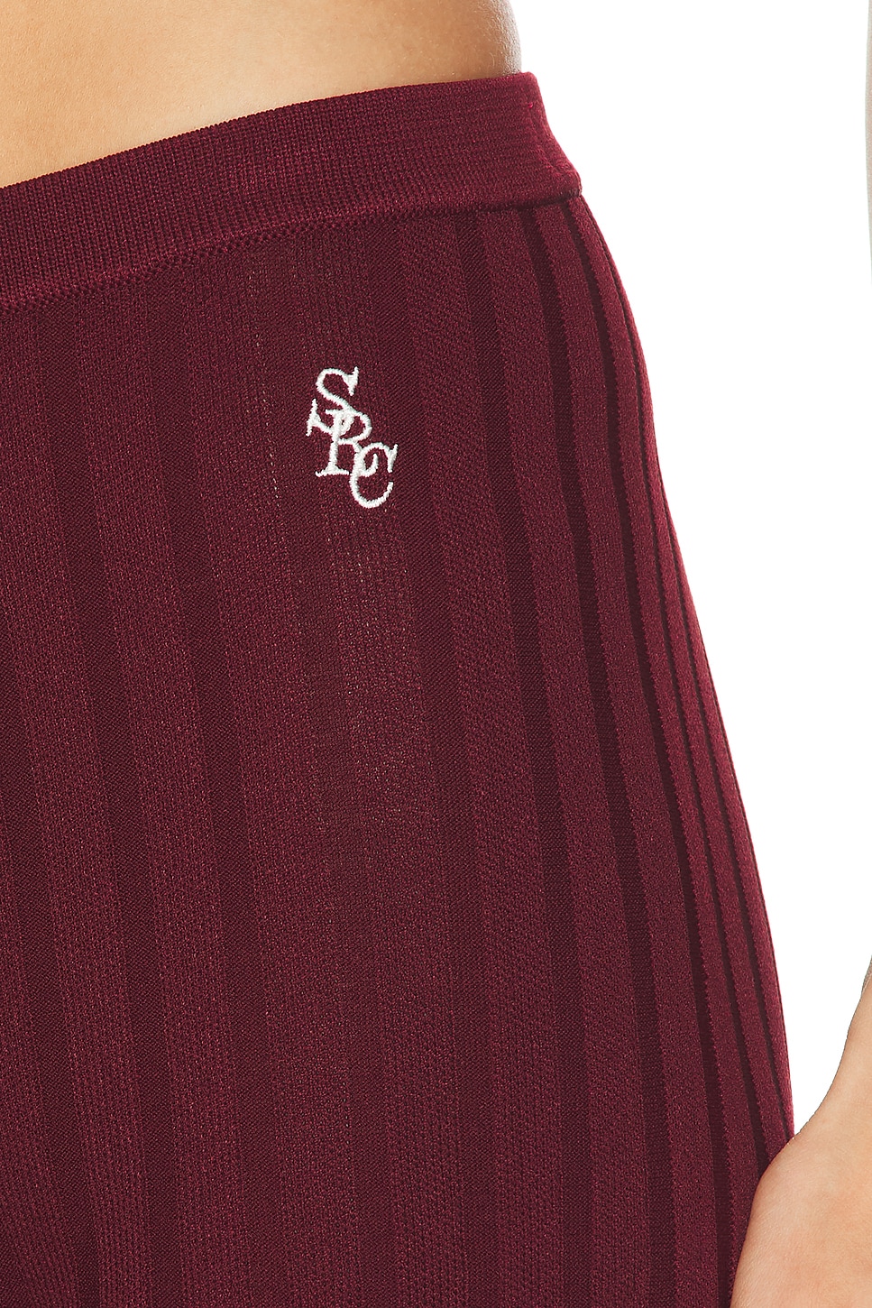 Sporty & Rich Signature Logo Ribbed Pant | Thumbnail 12