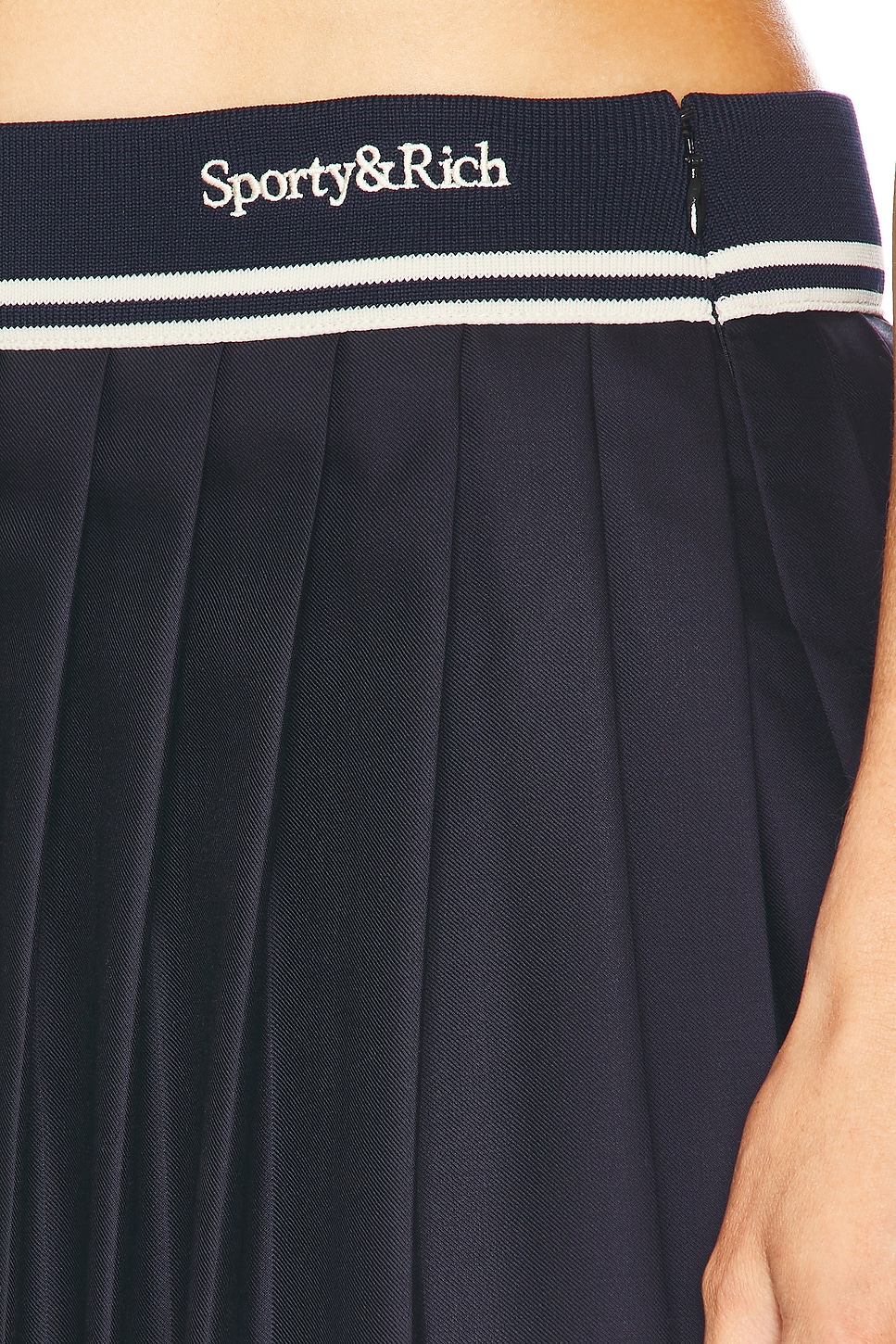 Abigail Wool Pleated Skirt - Thumbnail 6