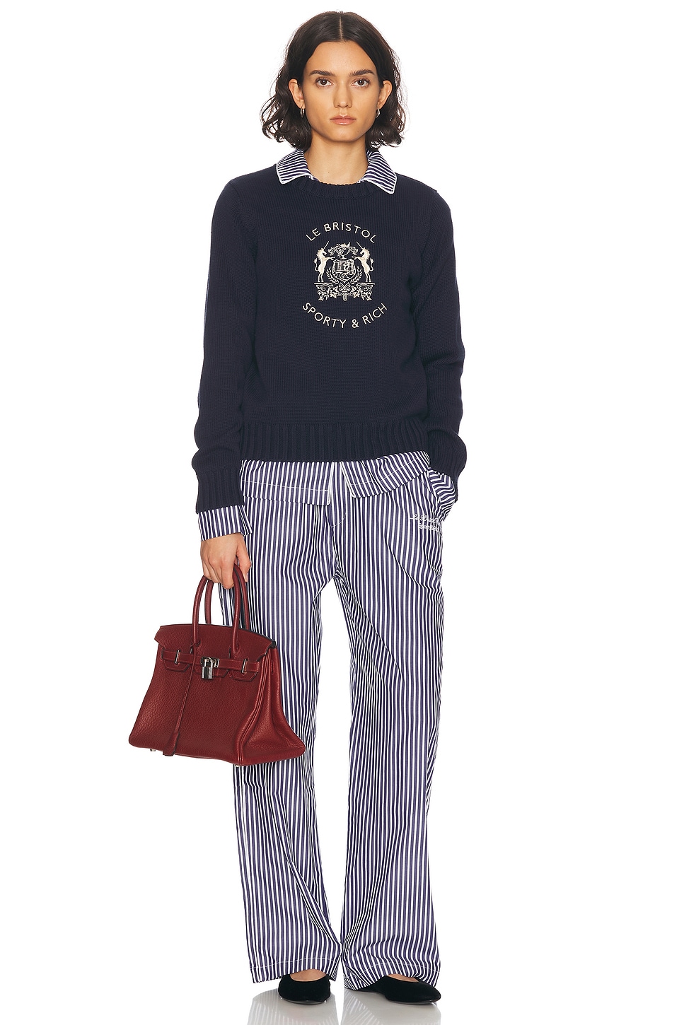 X Le Bristol Paris Faubourg Pajama Top - Thumbnail 5
