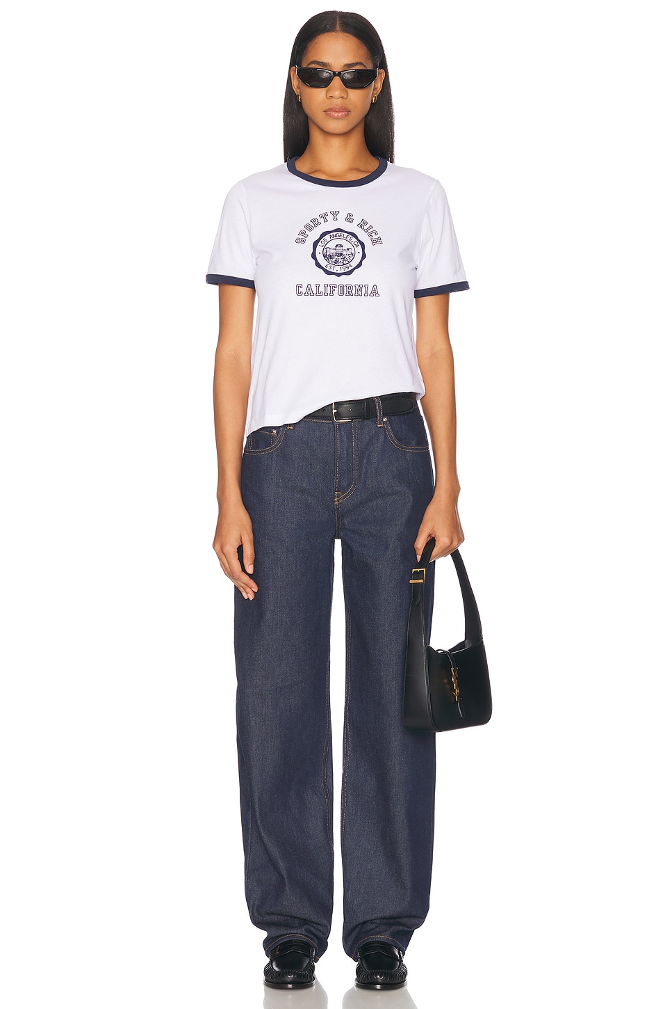 California Emblem Ringer Tee