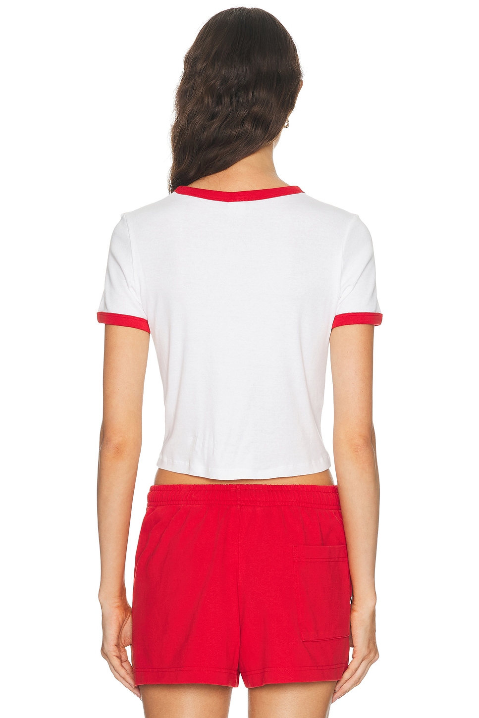 Sporty & Rich California Emblem Soft Ringer Tee | Thumbnail 3 Sporty & Rich California Emblem Soft Ringer Tee | Thumbnail 3