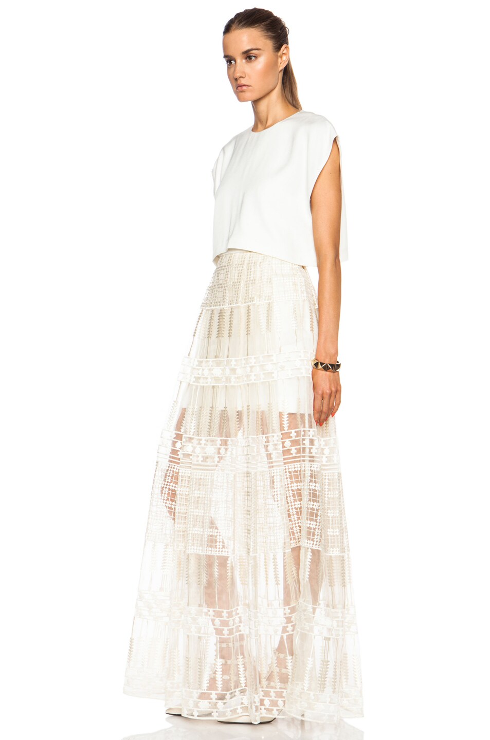 Sass & Bide The Stand Alone PolyBlend Dress in Ivory FWRD