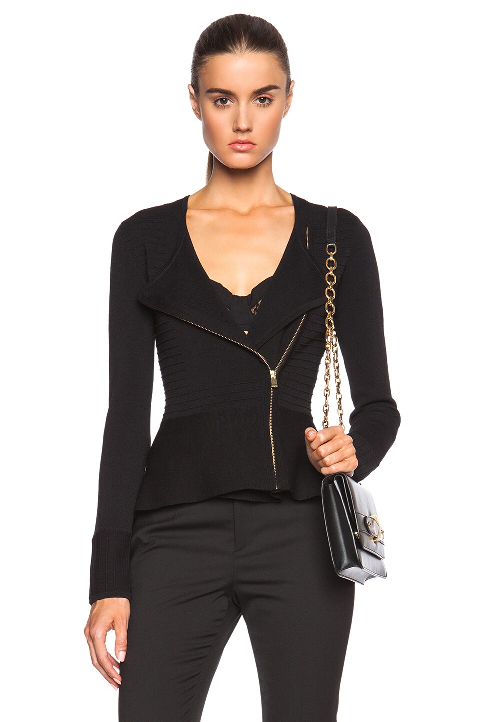 Image 1 of Sass & Bide The Instant Click Knit Jacket in Black