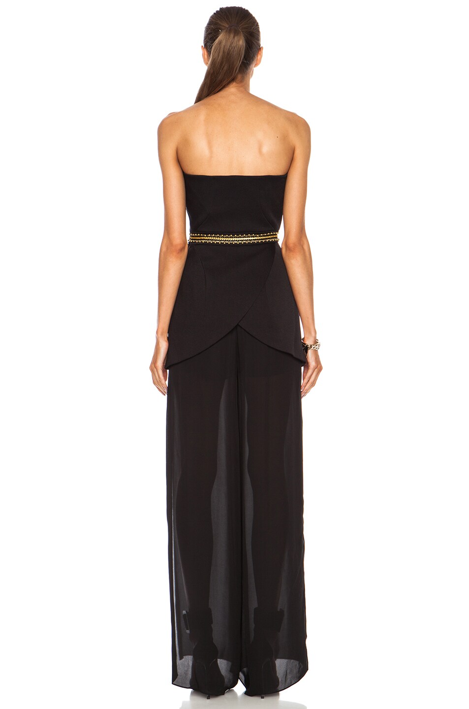 Sass & Bide Give A Cheer Nylon-Blend Jumpsuit in Black | FWRD