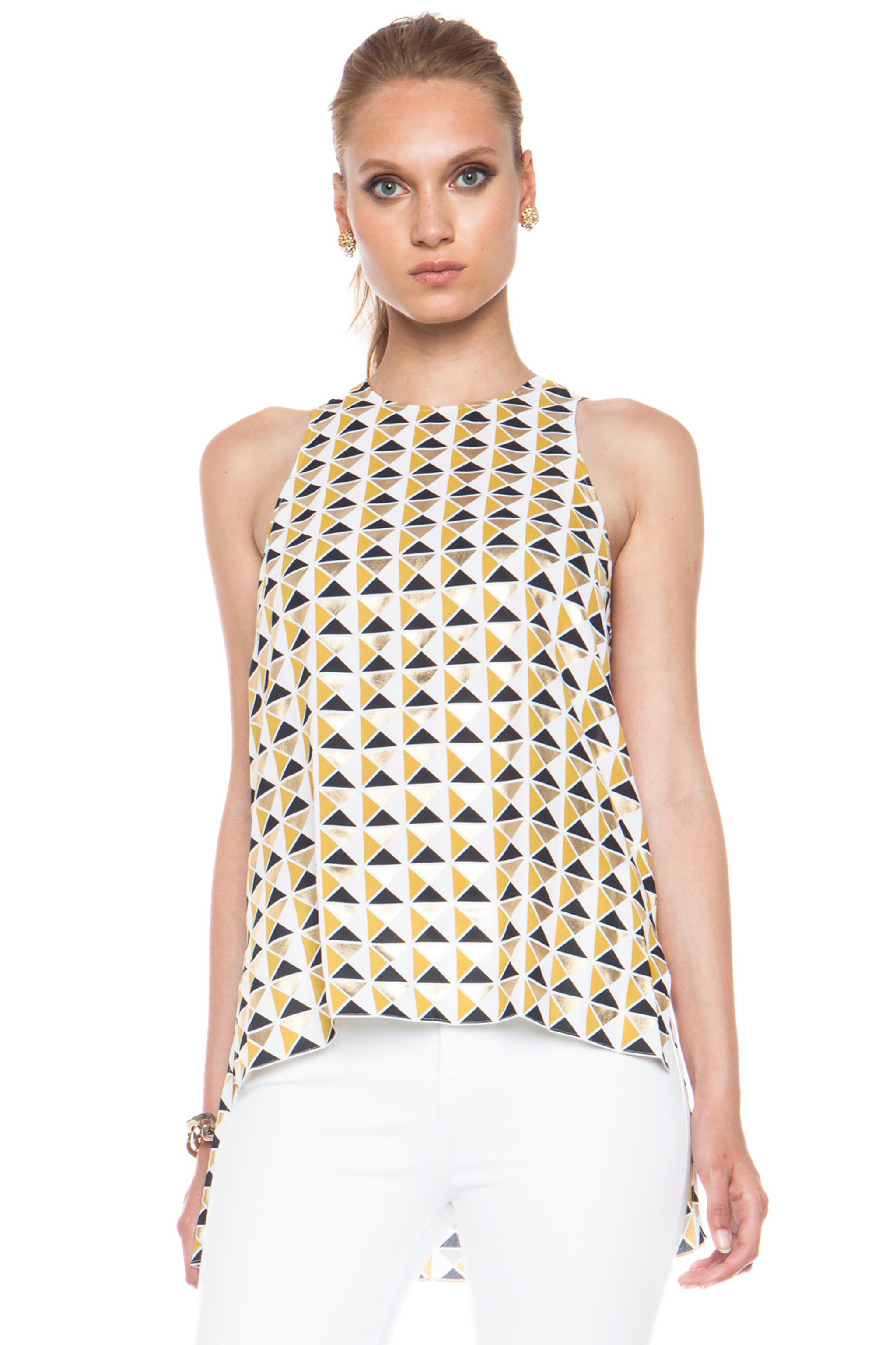Image 1 of Sass & Bide Minds Of The Beautiful Poly Top in Print