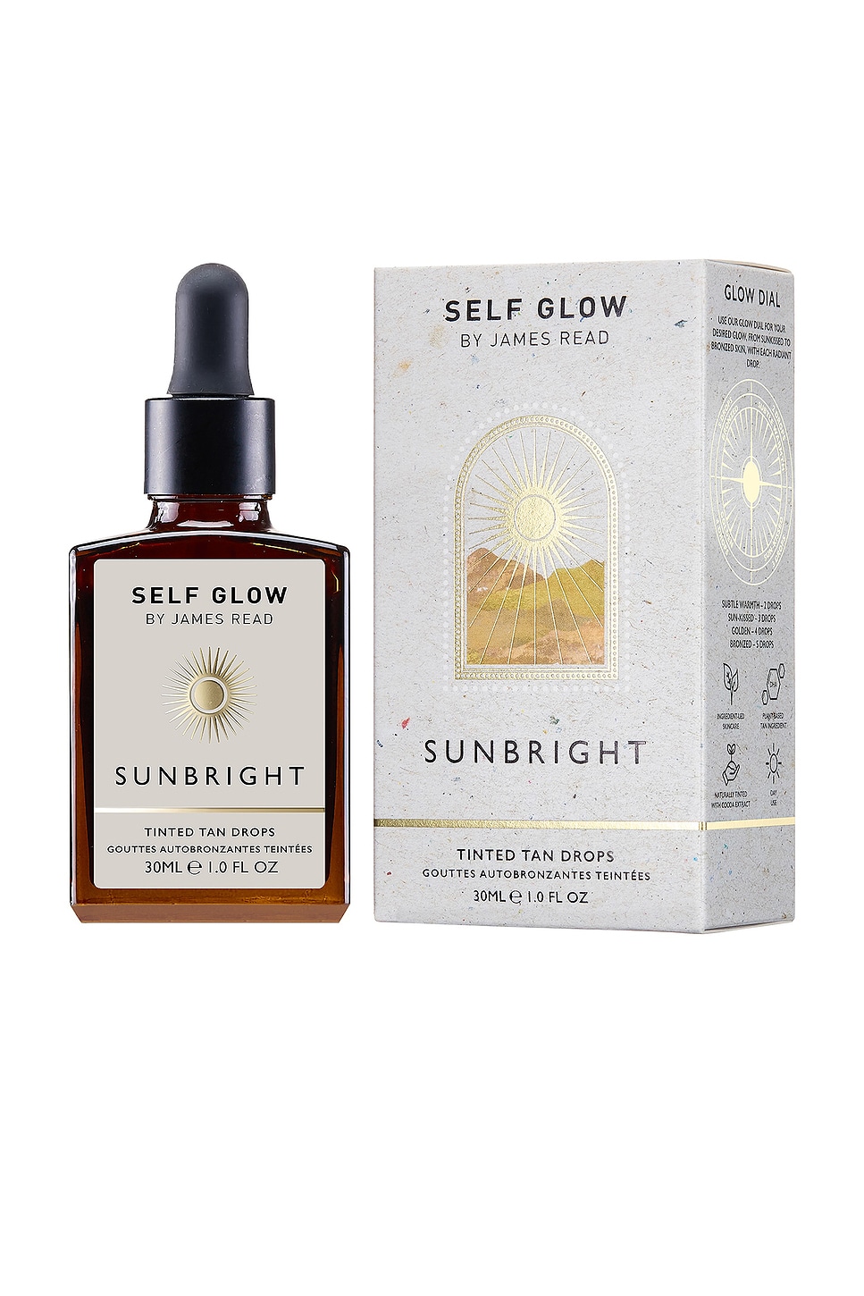 Self Glow By James Read Sunbright Tinted Tan Drops