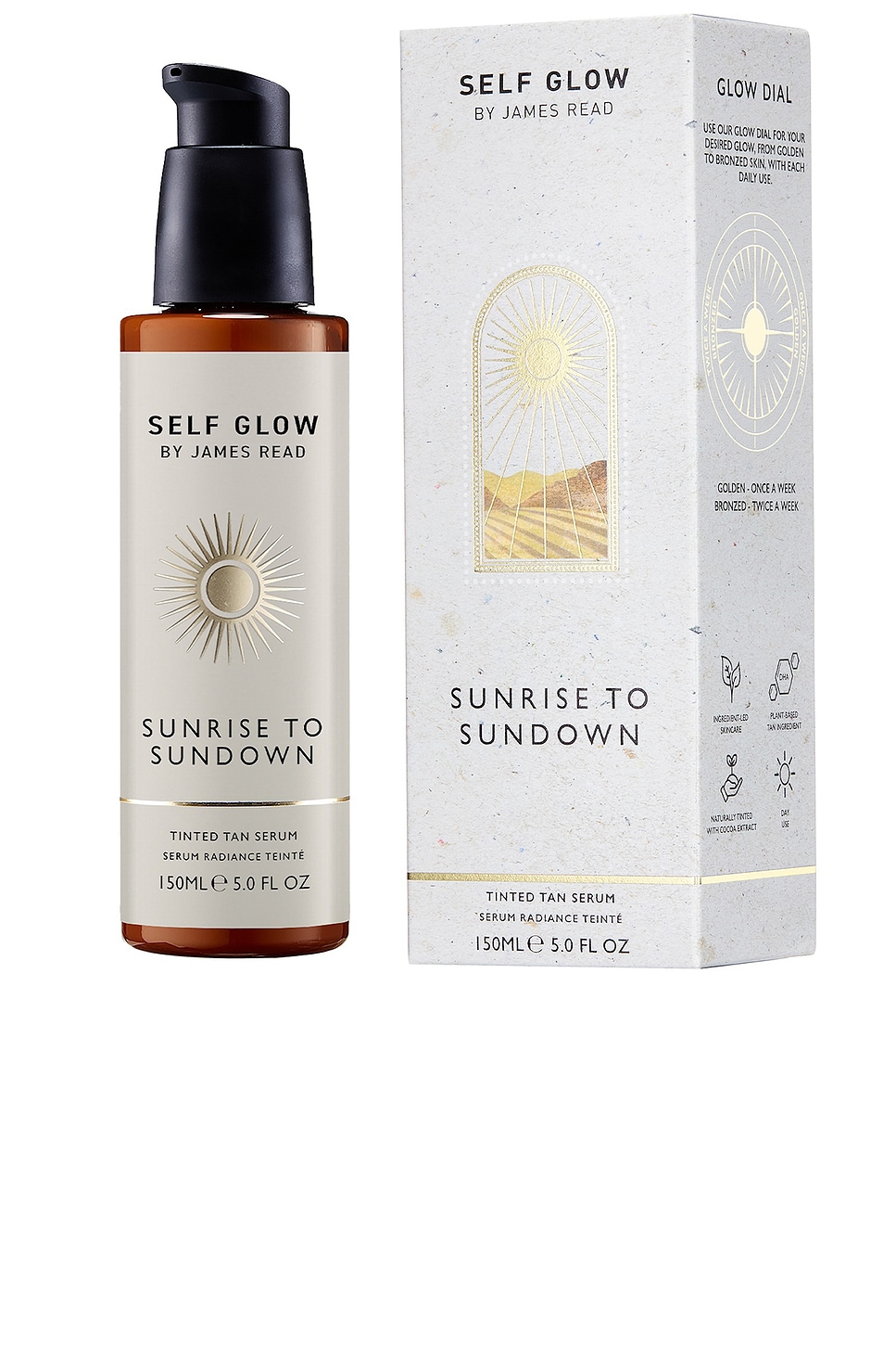 Self Glow By James Read Sunrise To Sundown Tinted Tan Serum
