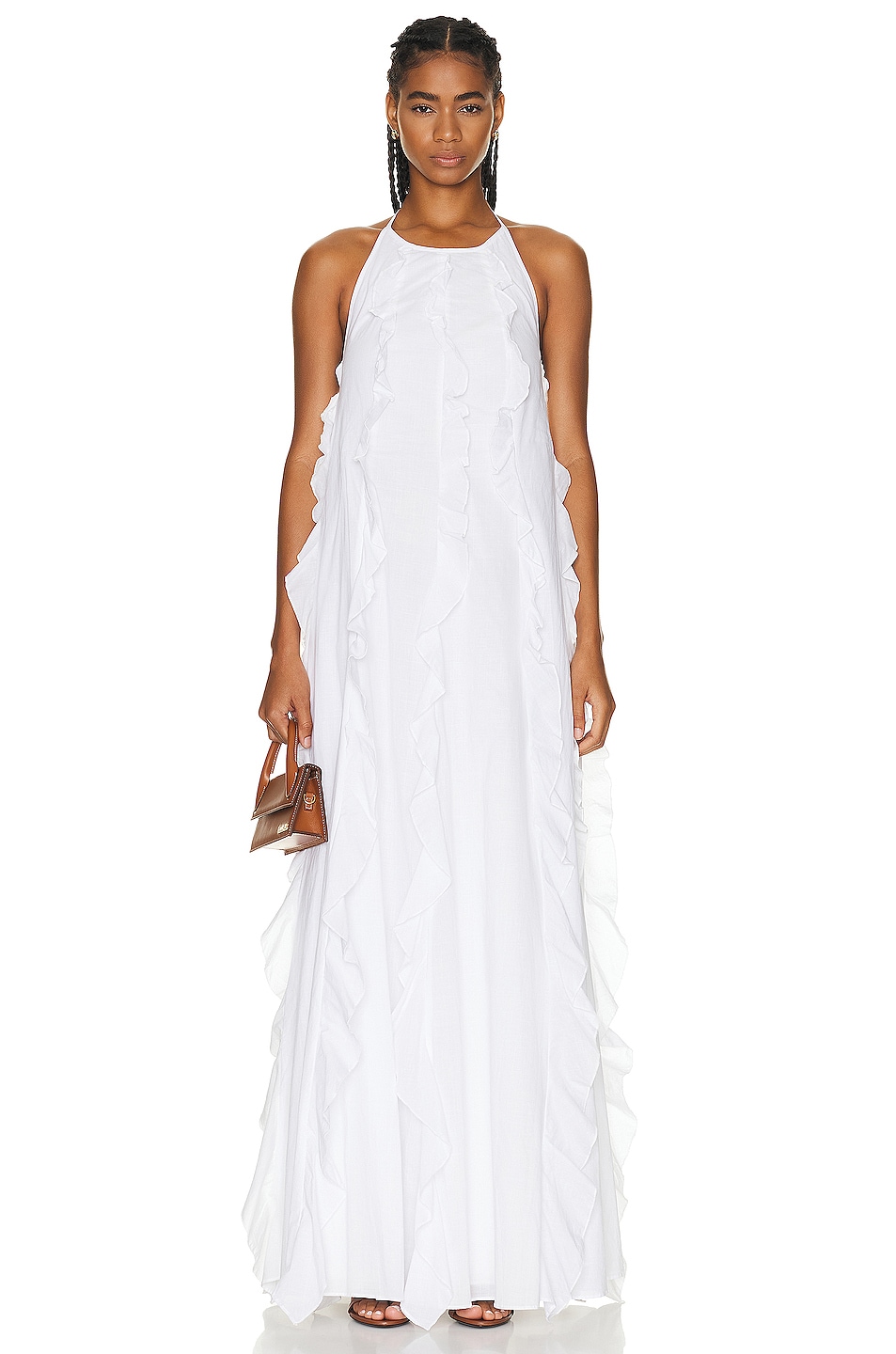 Image 1 of Staud Marika Dress in White