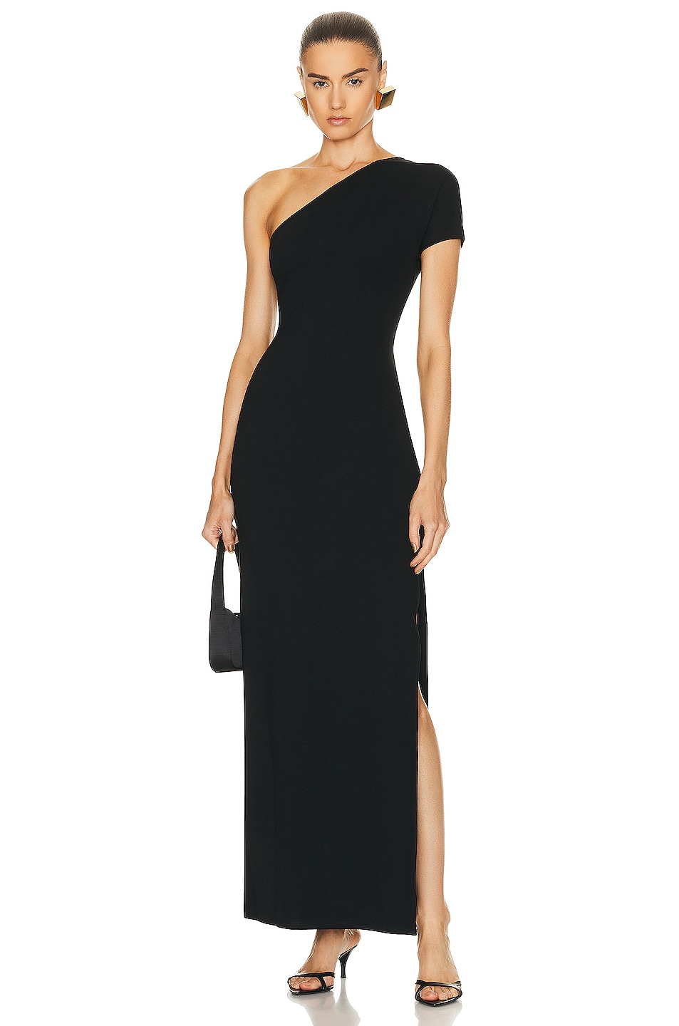 Image 1 of Staud Adalynn Dress in Black