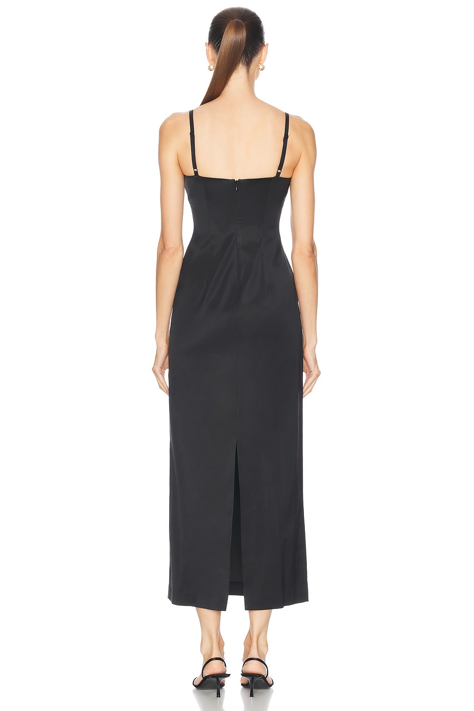 Image 3 of Staud Carol Dress in Black