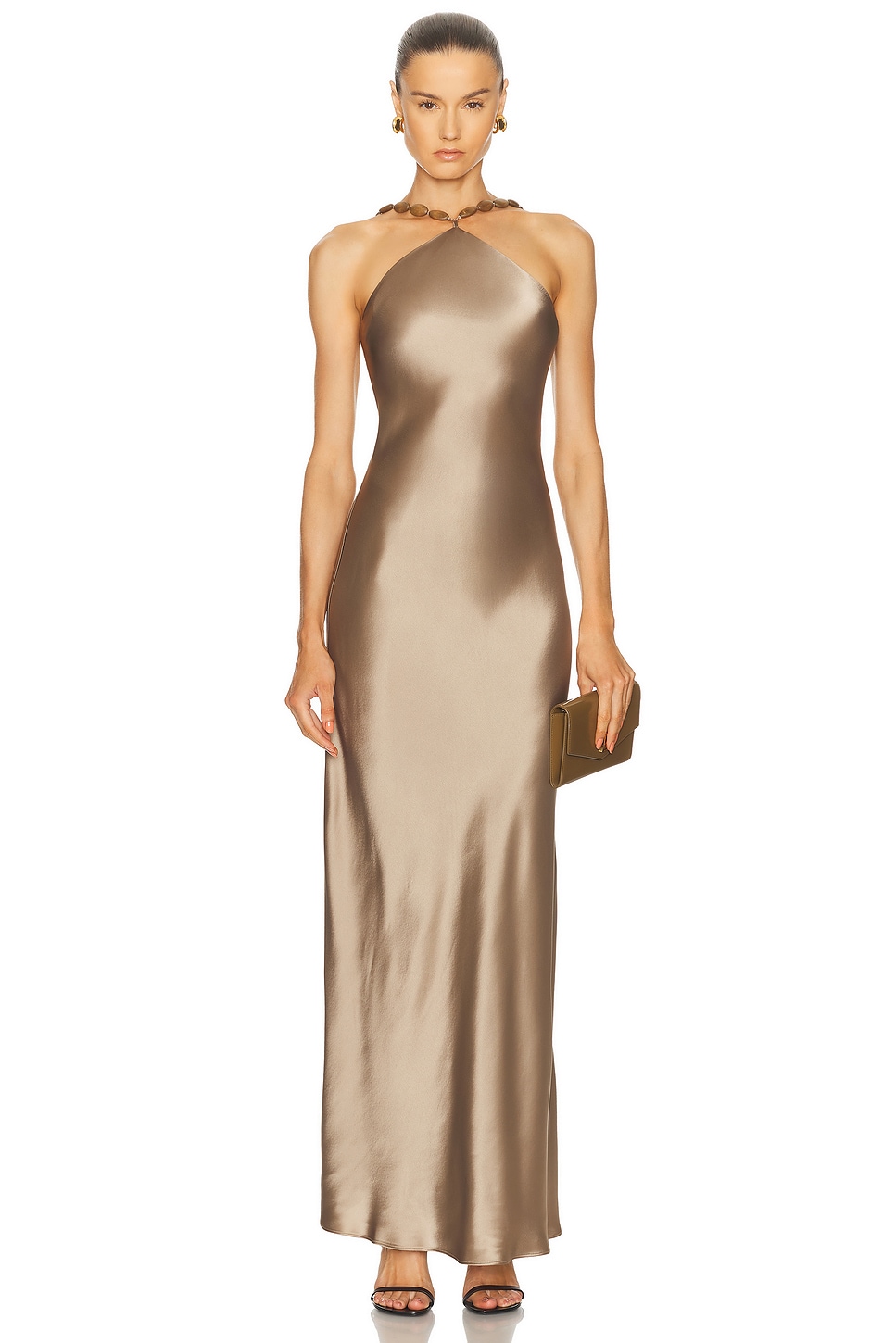 Image 1 of Staud Cadence Dress in Dune