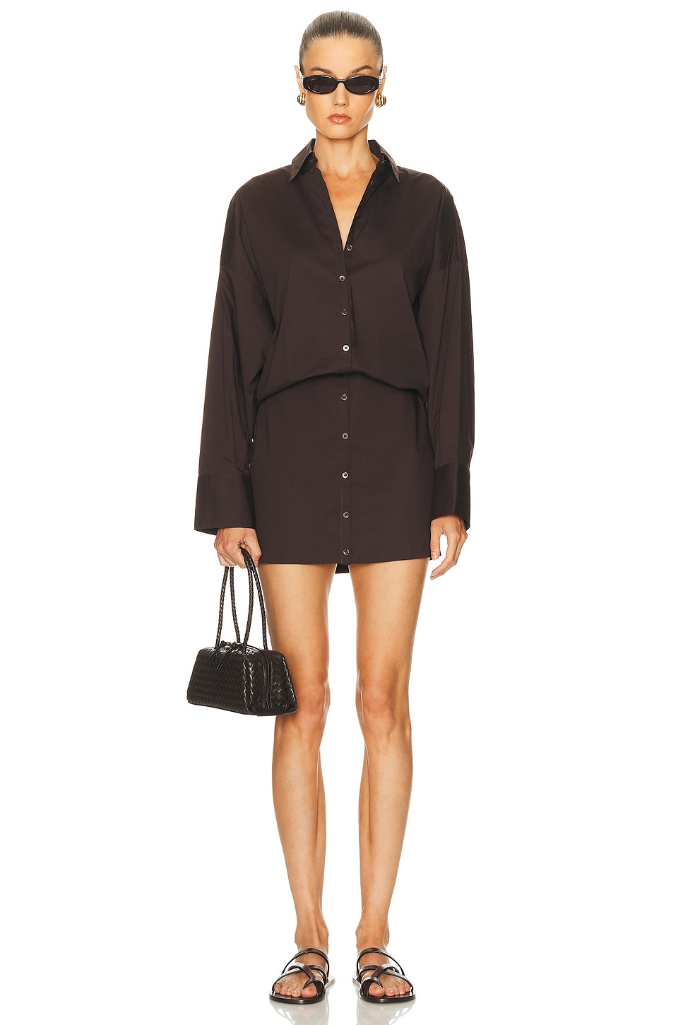 Cynthia Dress in Chocolate