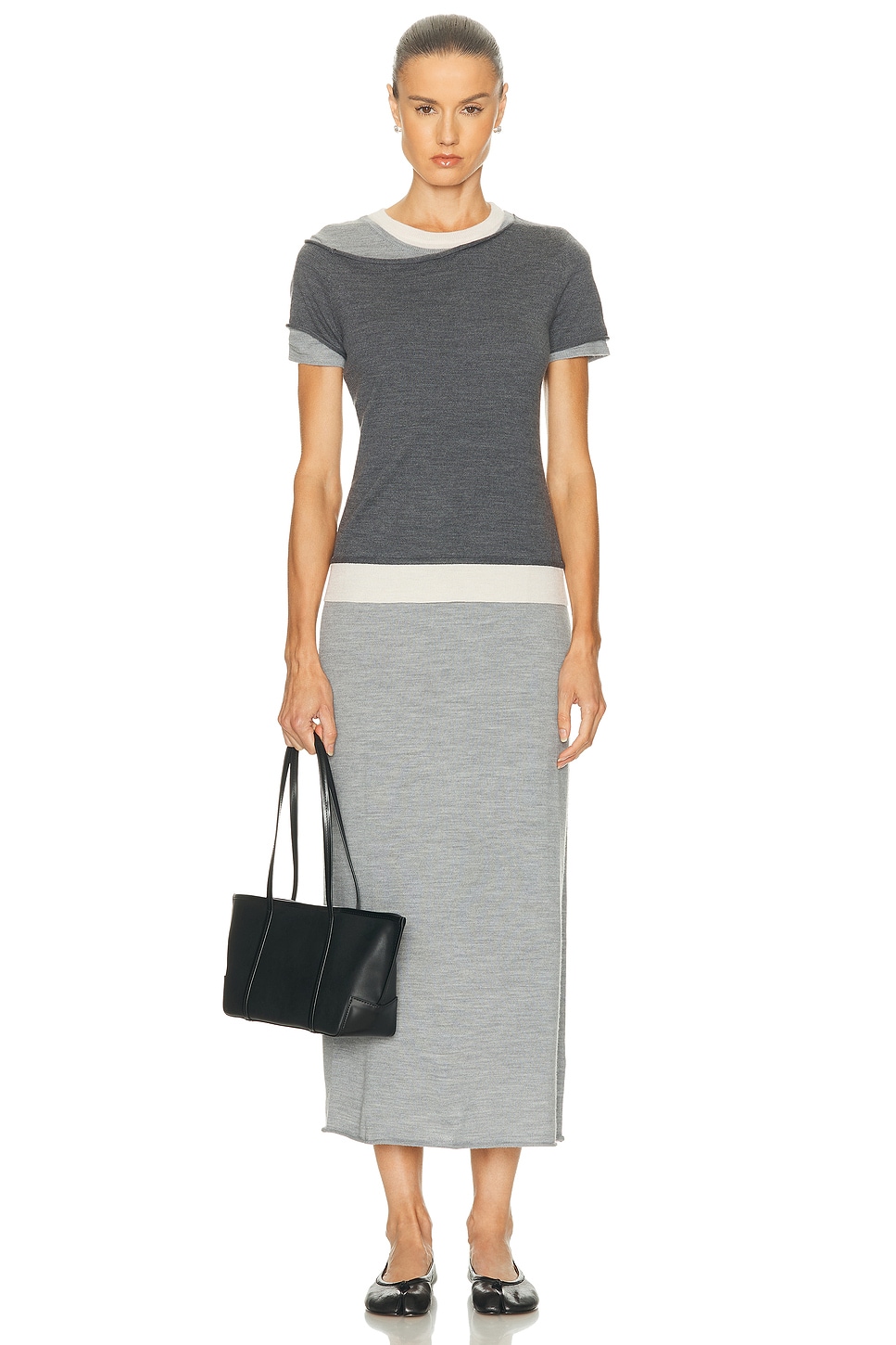 Staud Lyric Dress In Multi