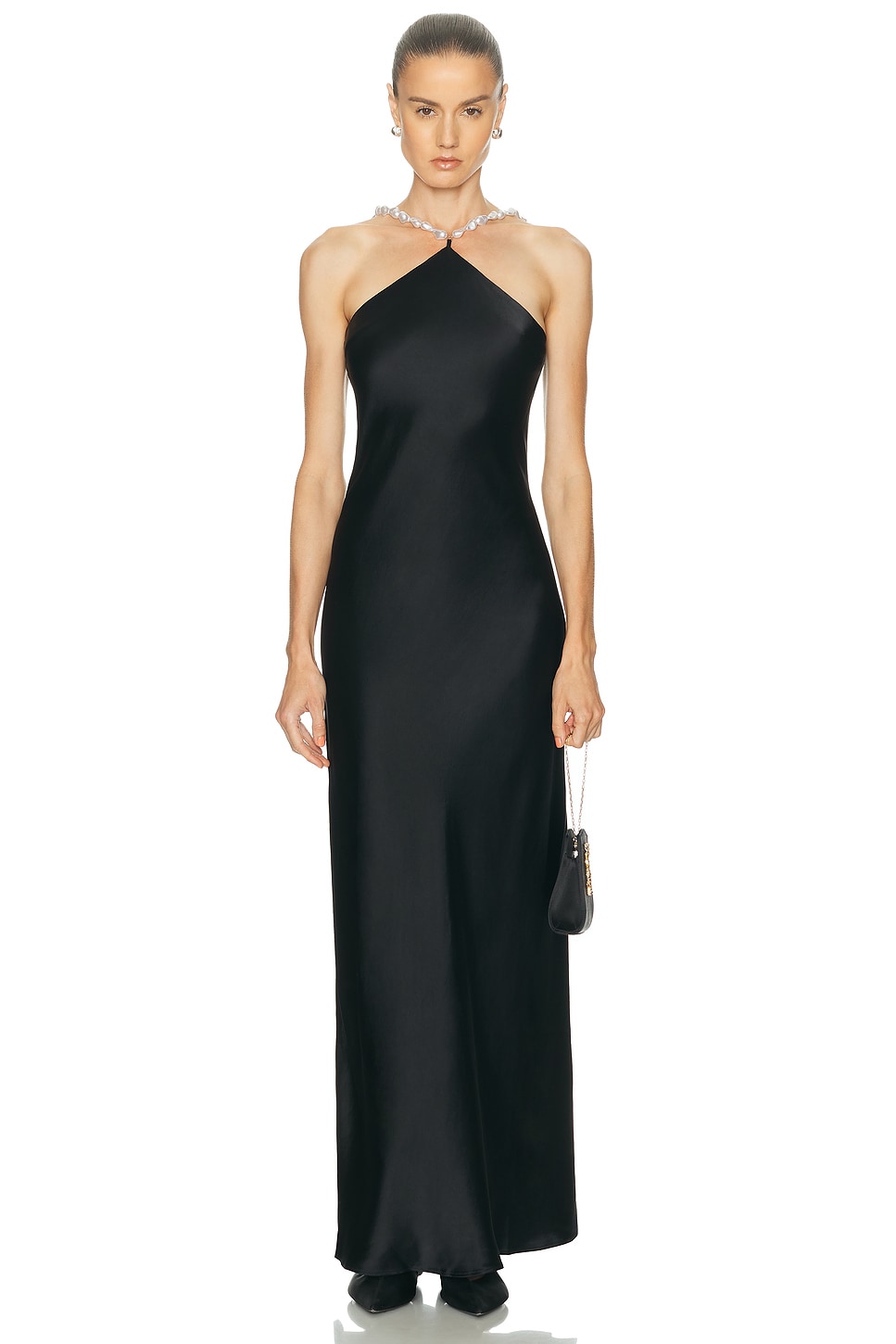 Image 1 of Staud Cadence Dress in Black