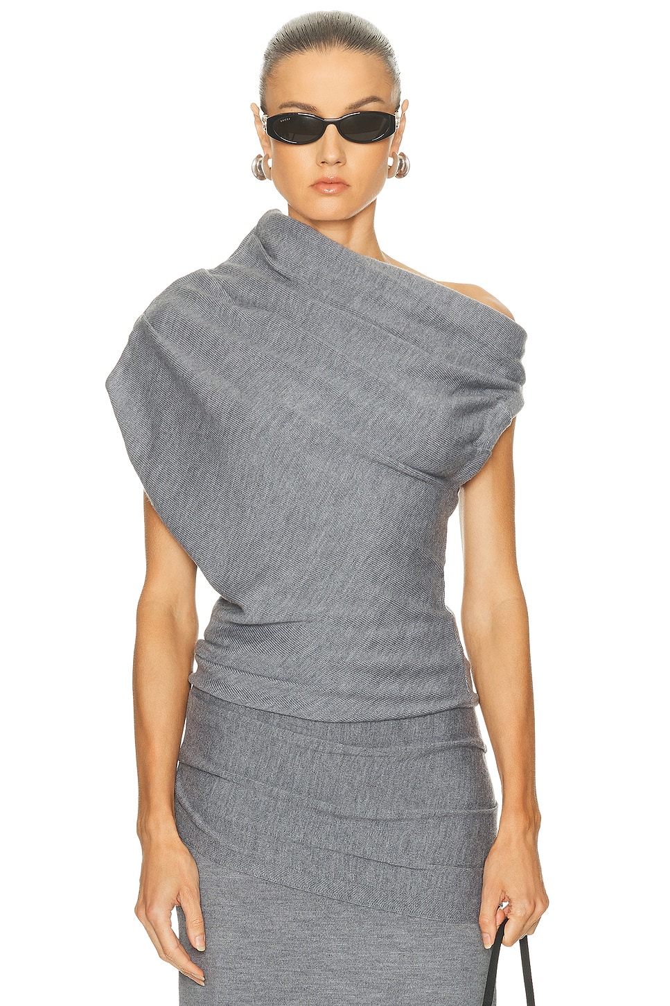 Staud Mabel Sweater In Gray