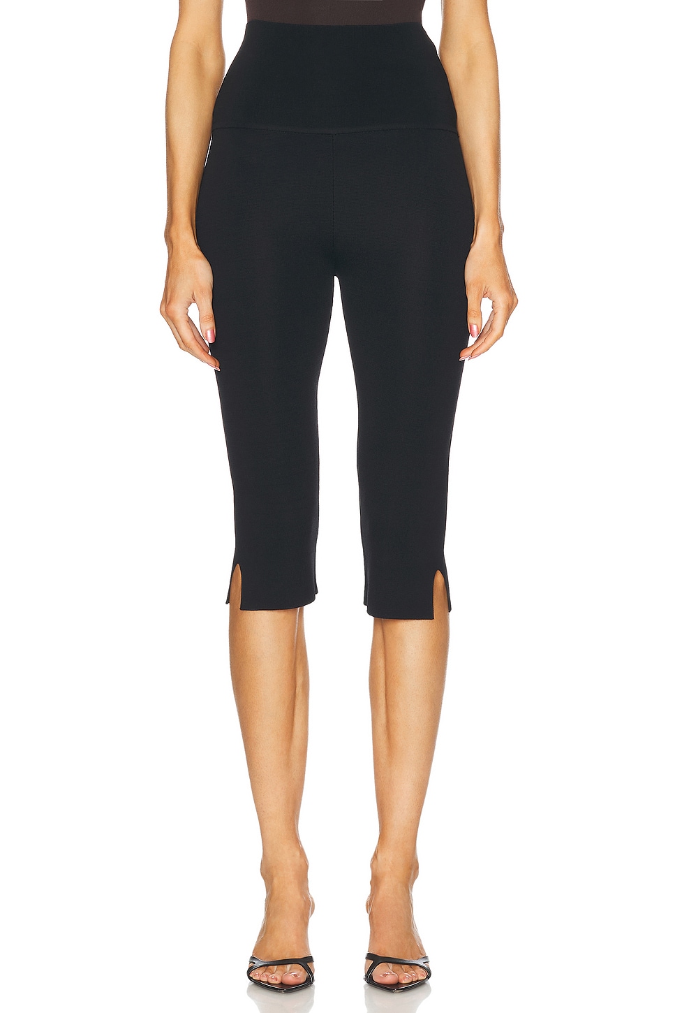 Santino Cropped Pant in Black