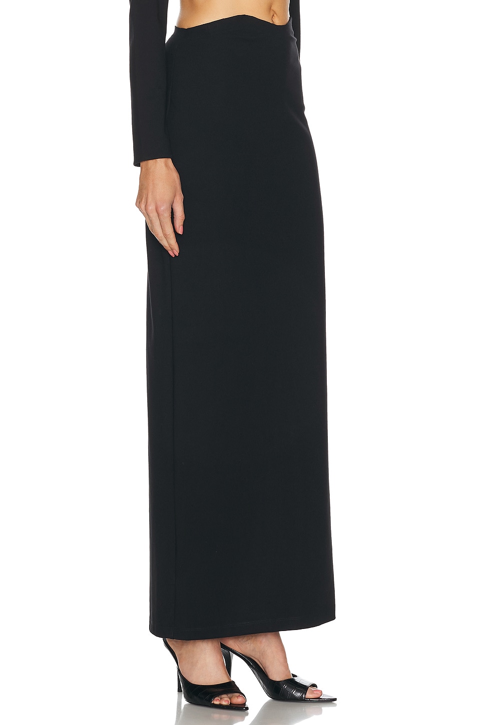 Shop Staud Petunia Skirt In Black