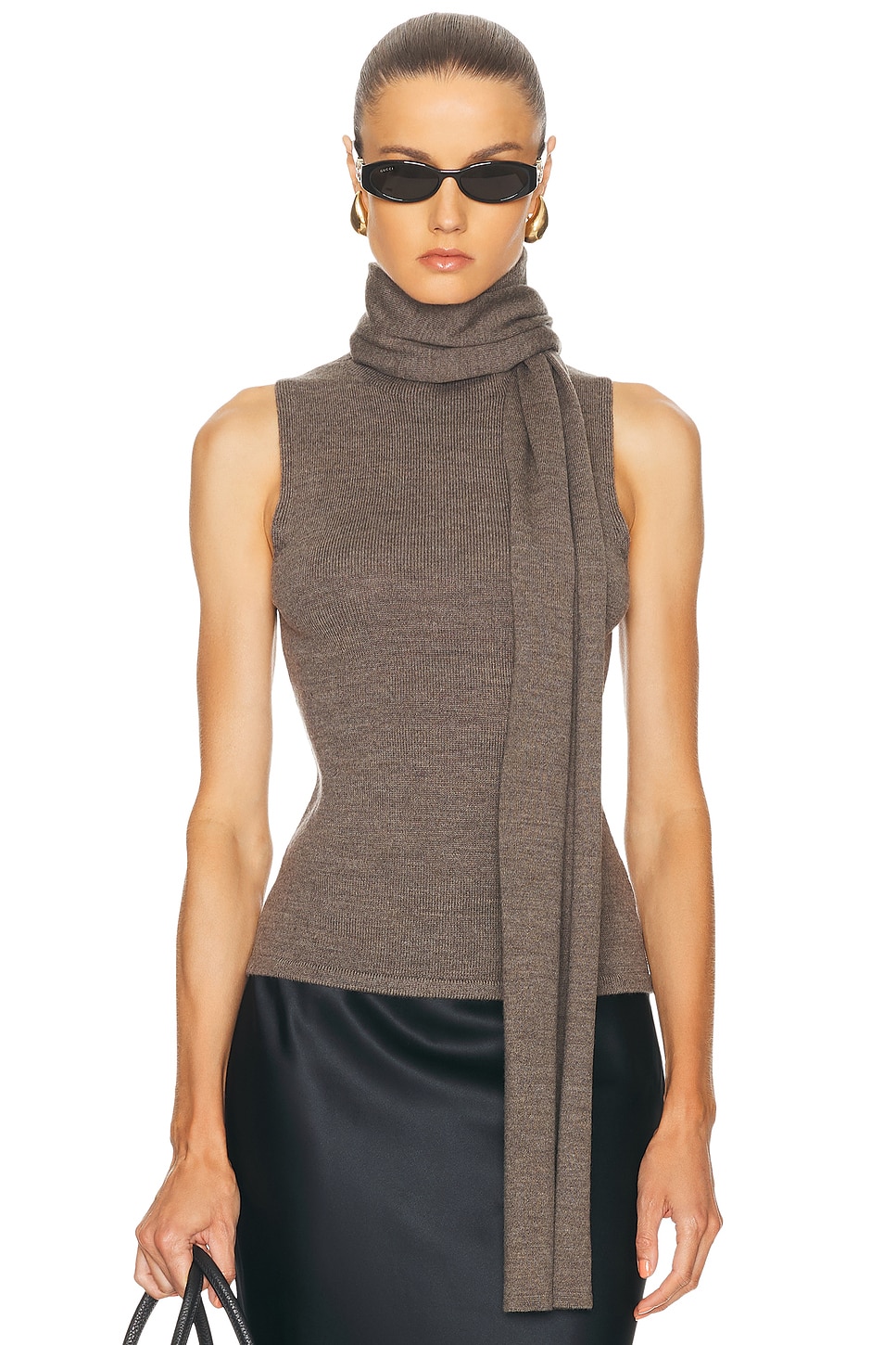 Staud Canal Top In Brown