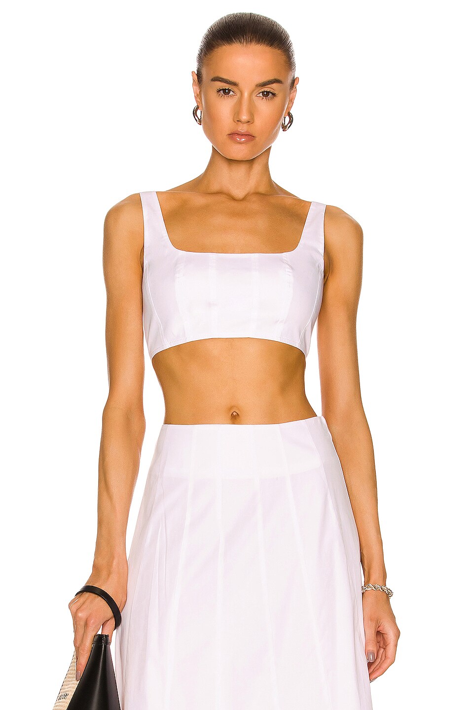 Image 1 of Staud Wells Top in White