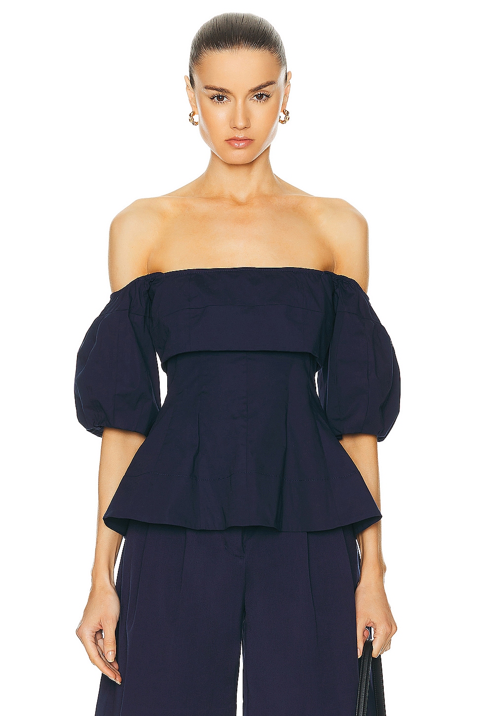 Image 1 of Staud Palermo Top in Navy