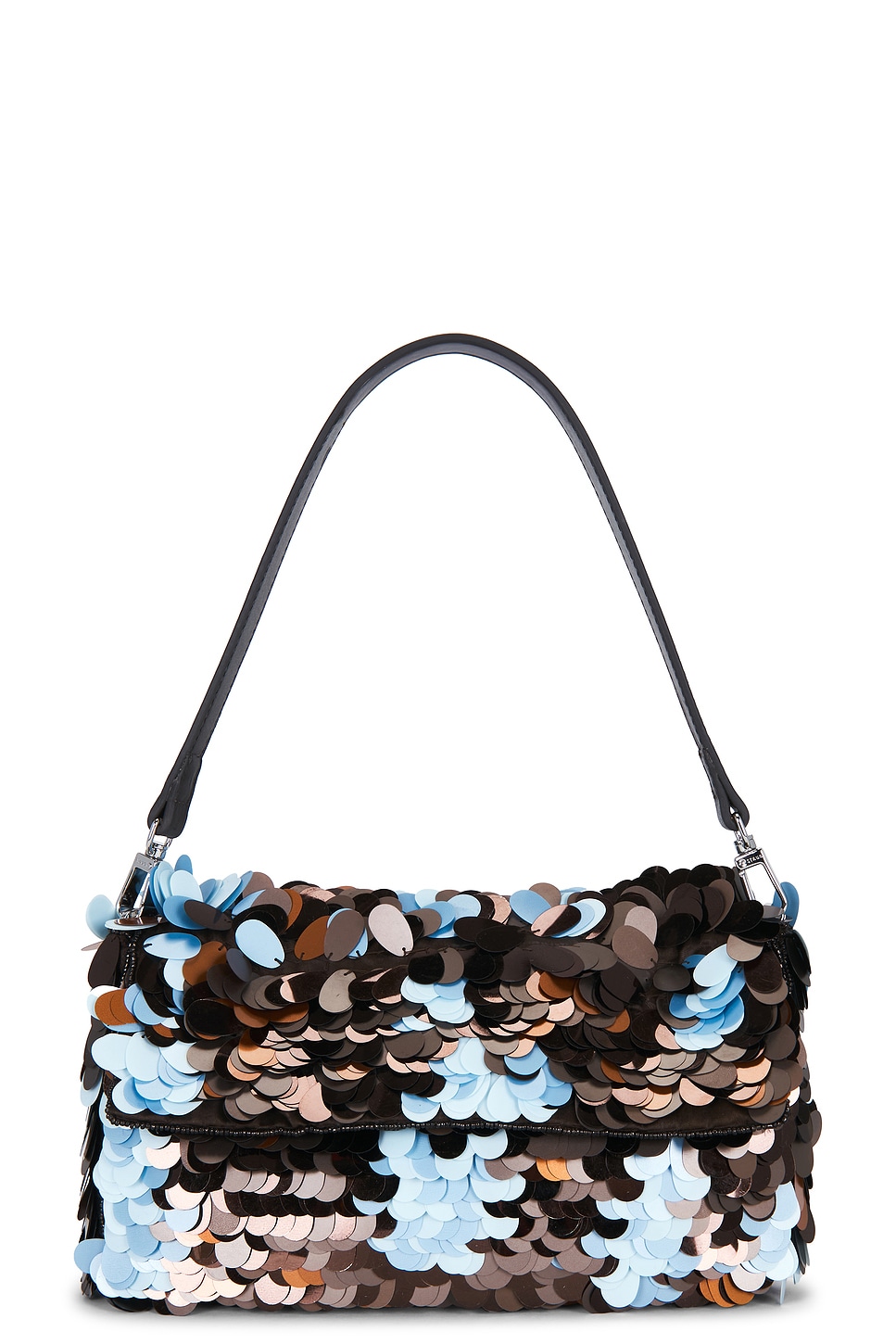 Staud Timmy Convertible Shoulder Bag in Blue