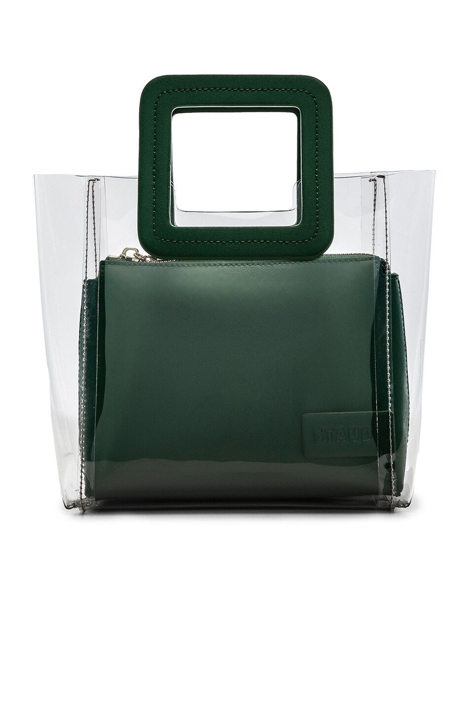 Image 1 of Staud Mini Shirley Bag in Green