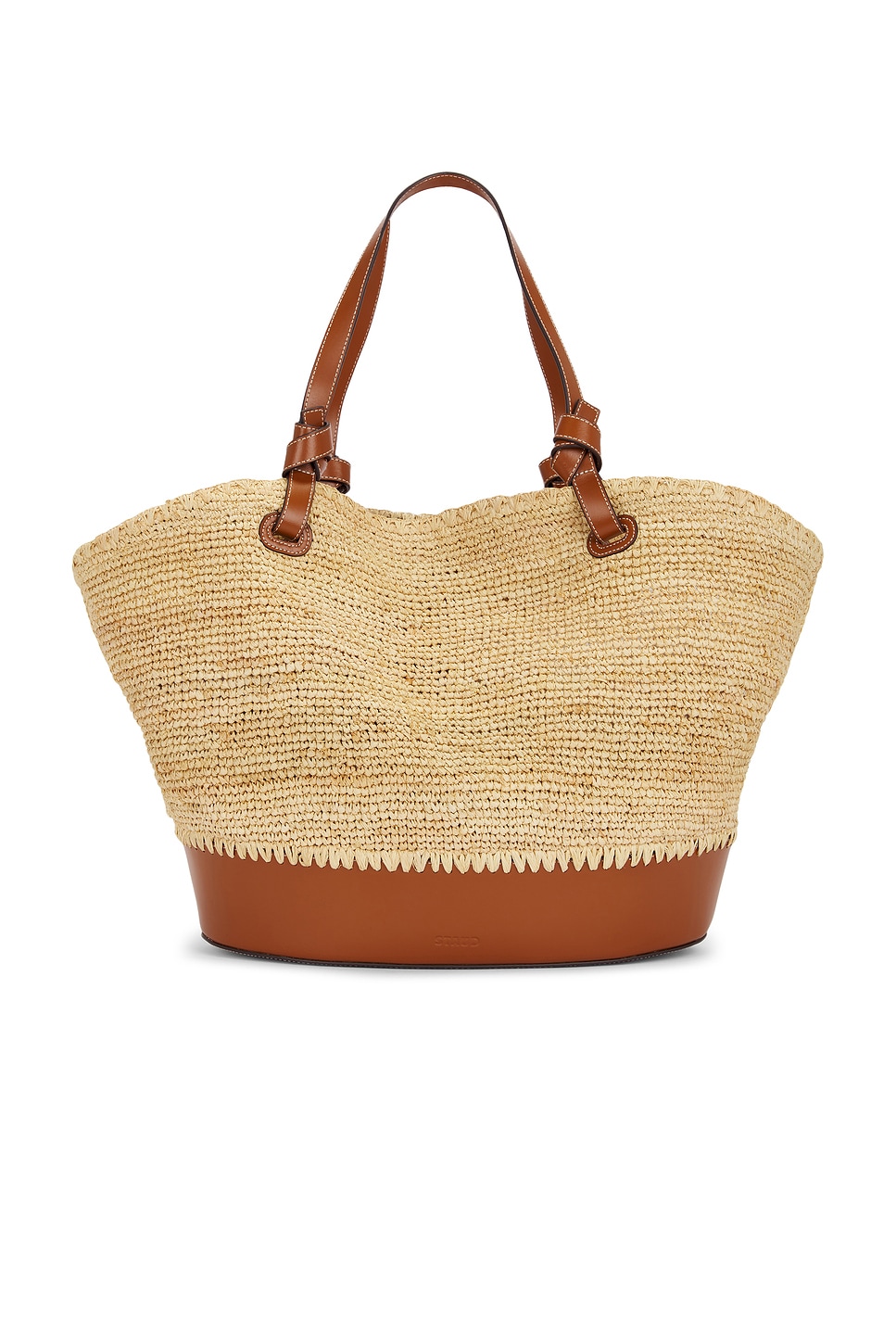 Squillo Raffia Tote in Neutral