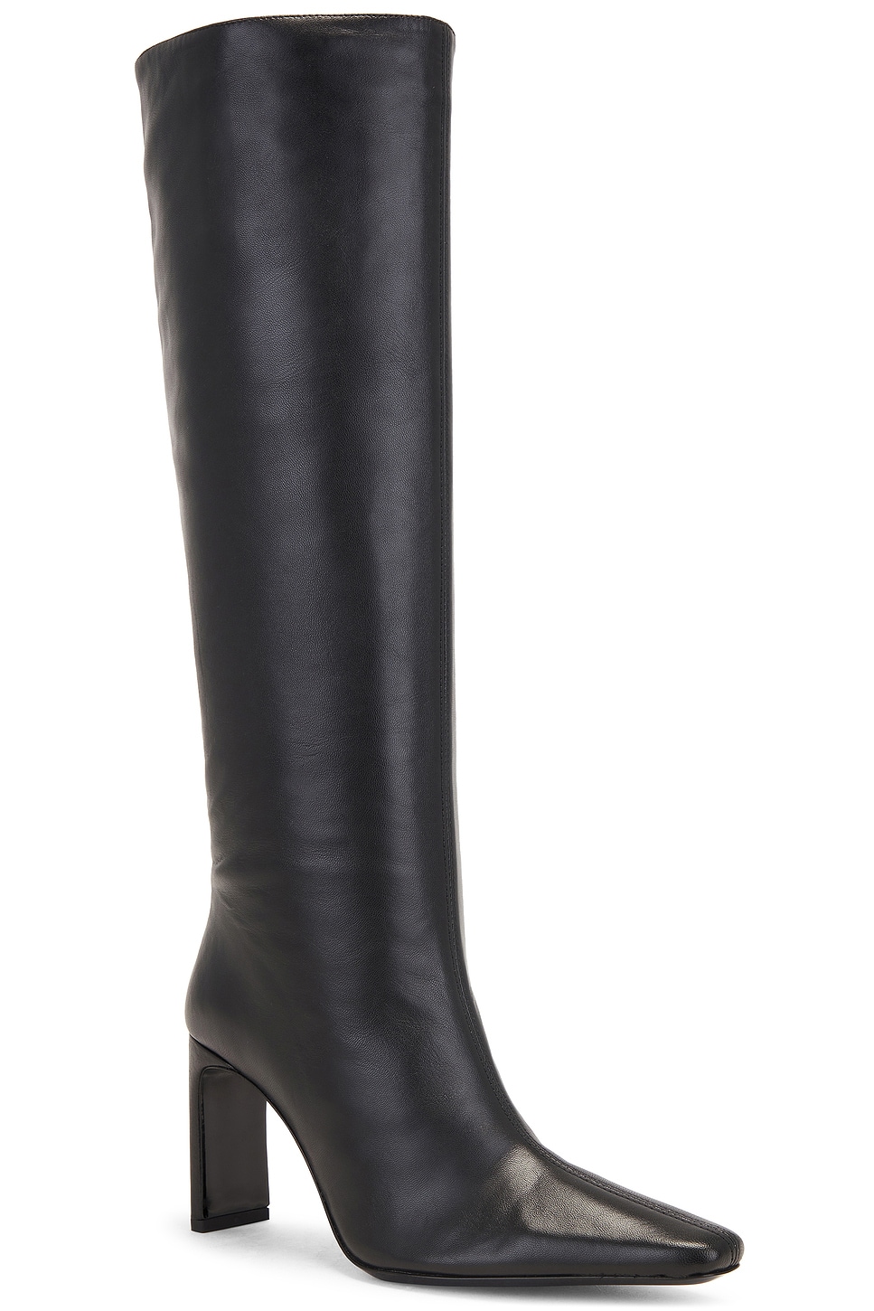 Shop Staud Wally High Heel Boot In Black