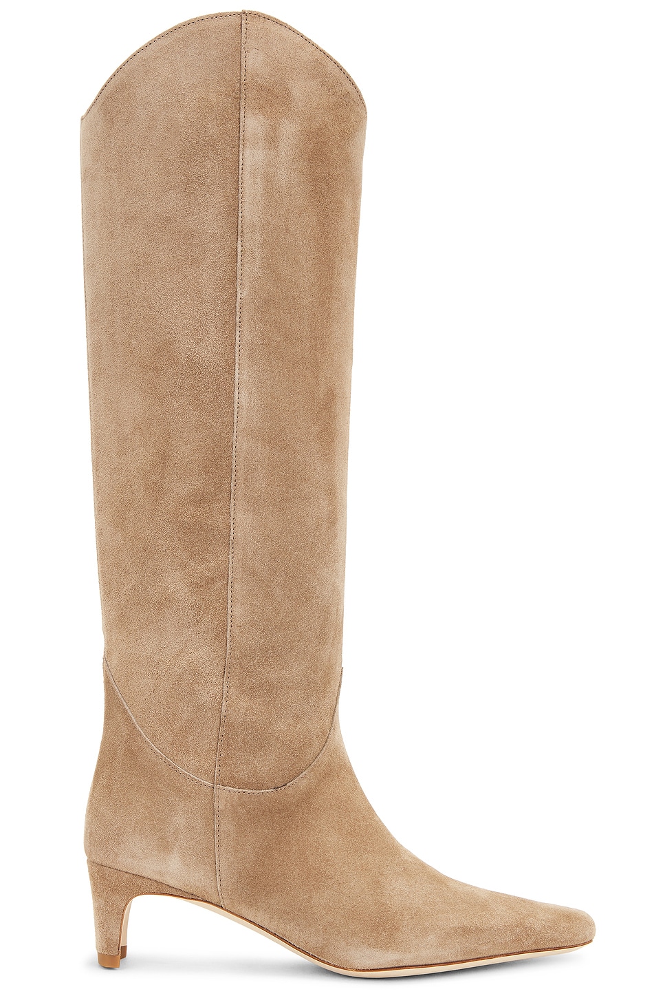 Shop Staud Western Wally Boot In Dune