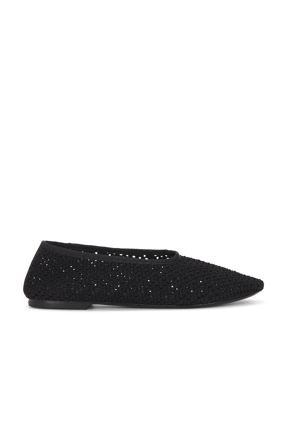 Alba Ballet Flat in Black