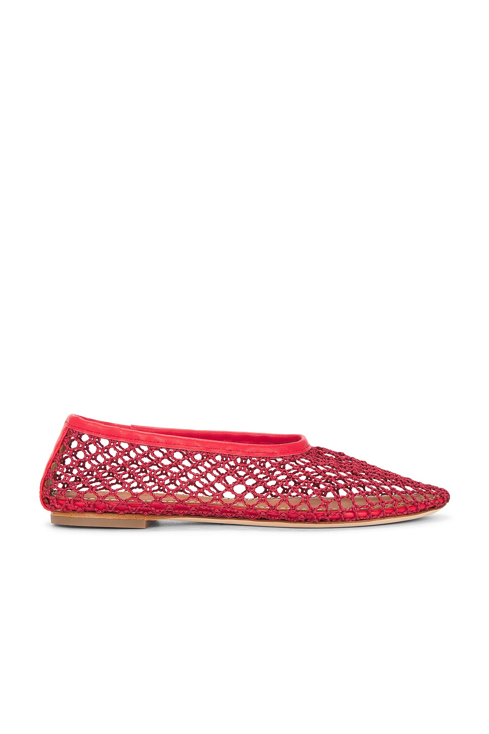 Alba Ballet Flat in Red