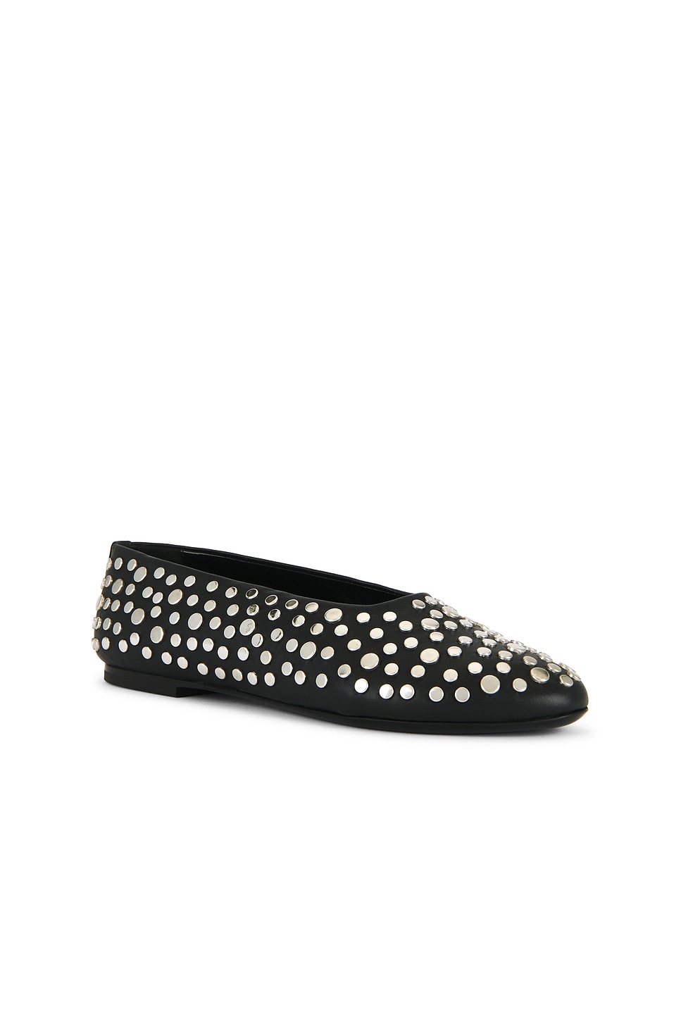 Staud Alba Ballet Flat In Black