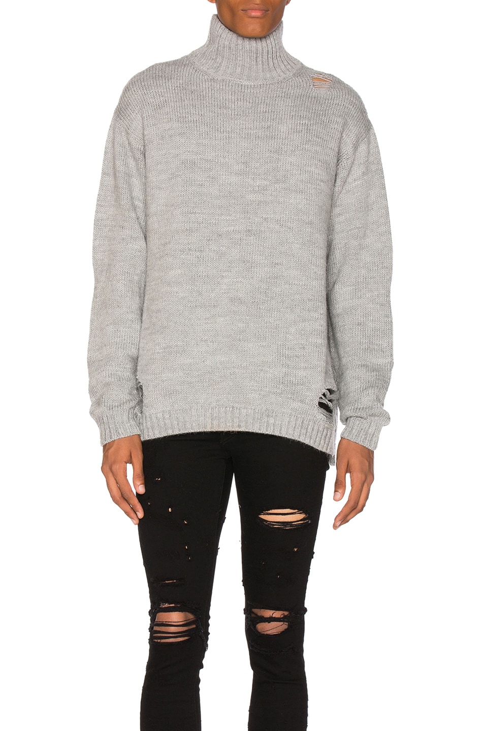Image 1 of Stampd Port Sweater in Heather Grey
