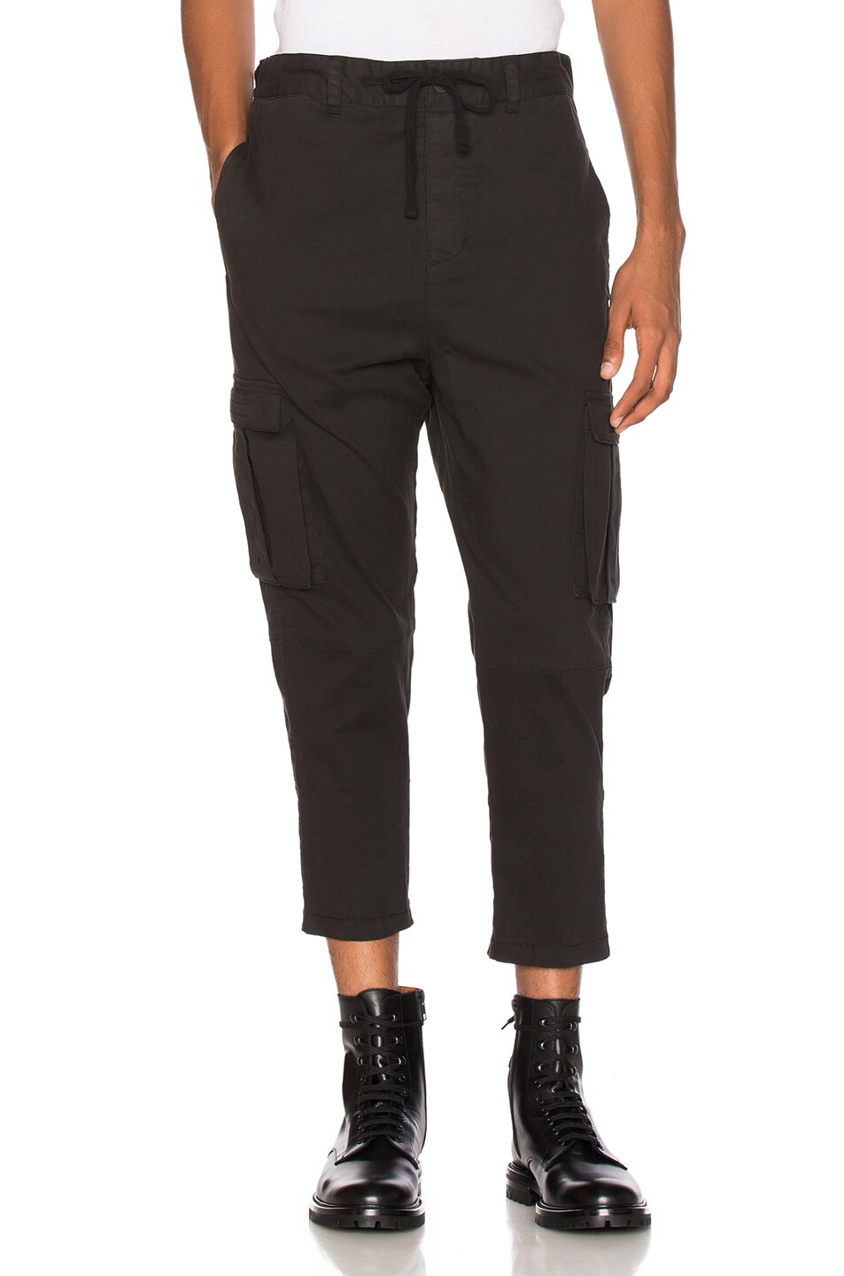 Image 1 of Stampd Tract Cargo Pants in Black