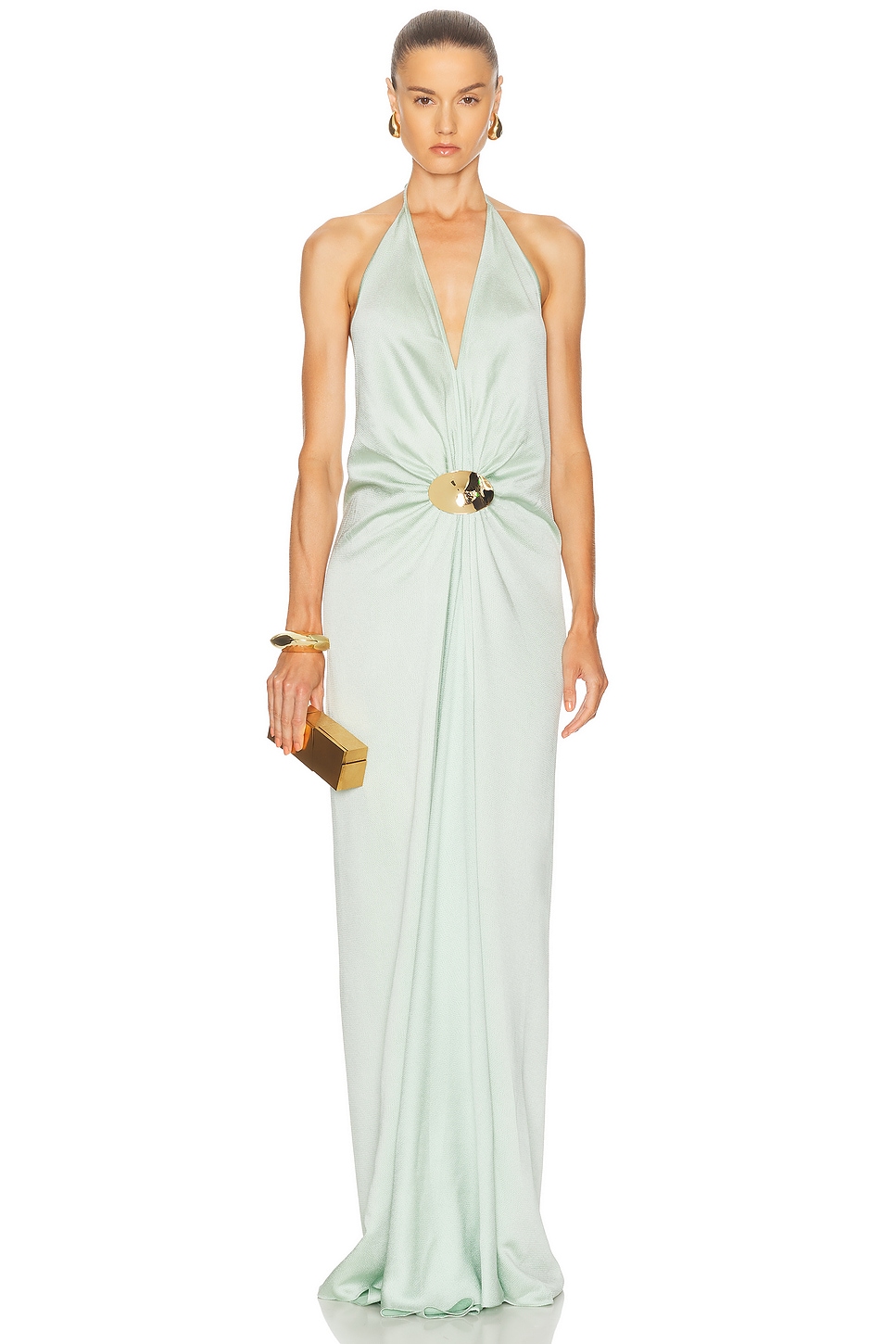 Image 1 of SILVIA TCHERASSI Aiko Dress in Mint
