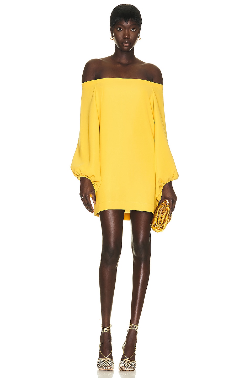 Image 1 of SILVIA TCHERASSI Stacey Dress in Amber