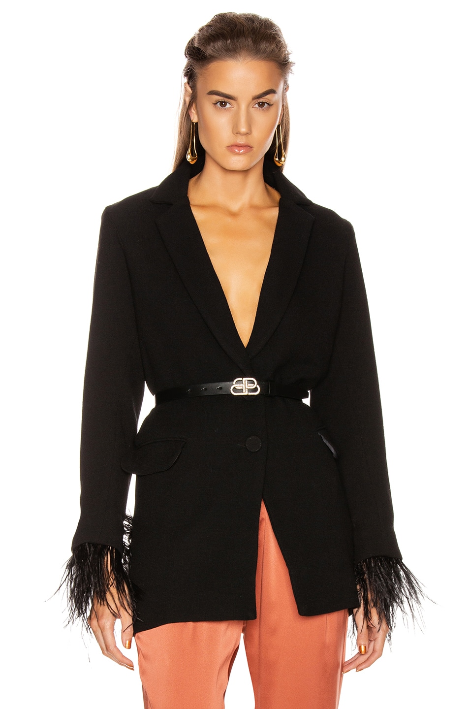 Image 1 of SILVIA TCHERASSI Diorel Jacket in Black