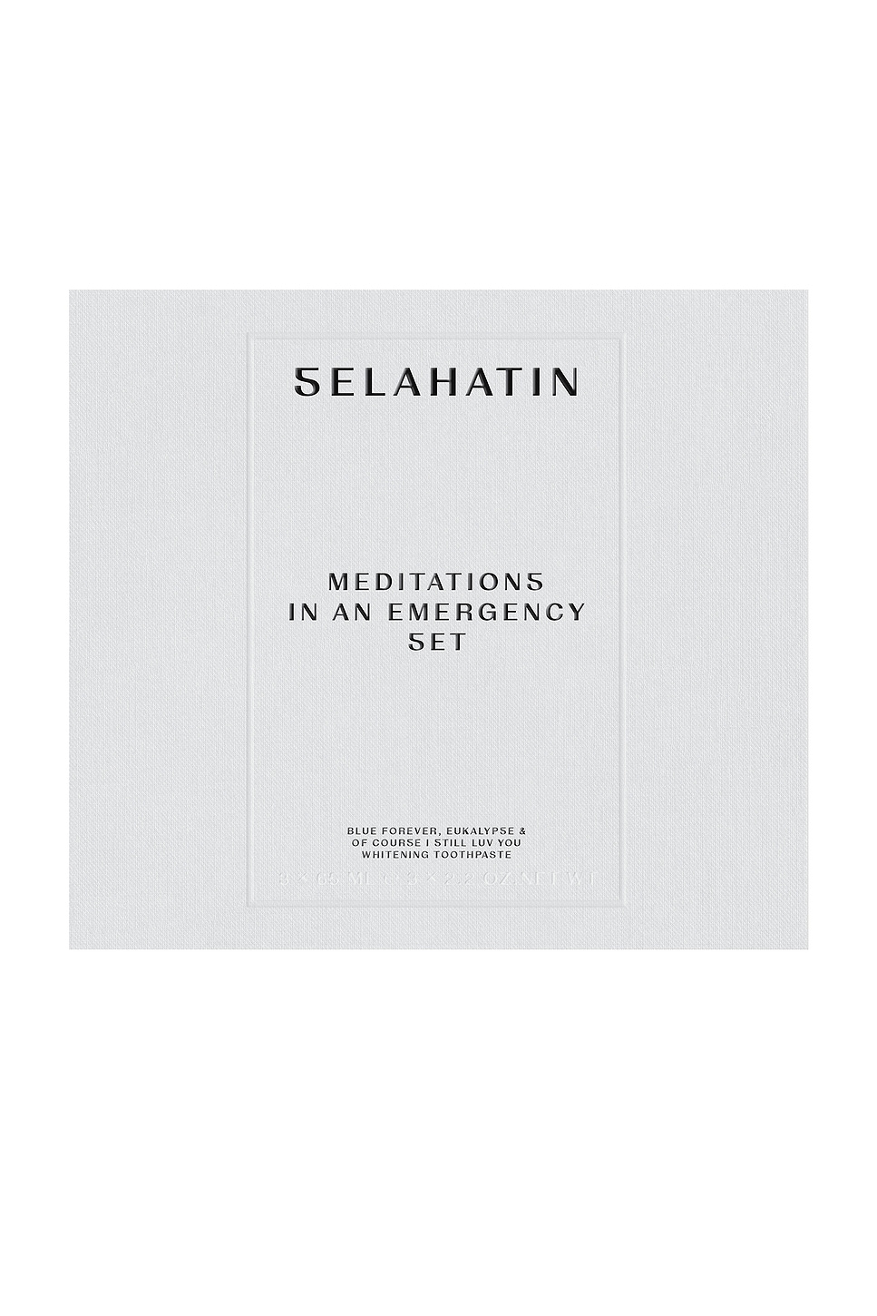 Meditations In An Emergency Toothpaste Set in Beauty: NA