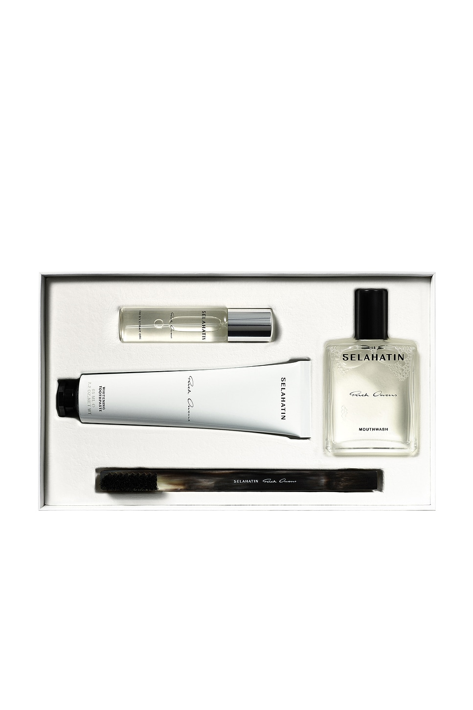 Selahatin X Rick Owens Travel Set in Beauty: NA