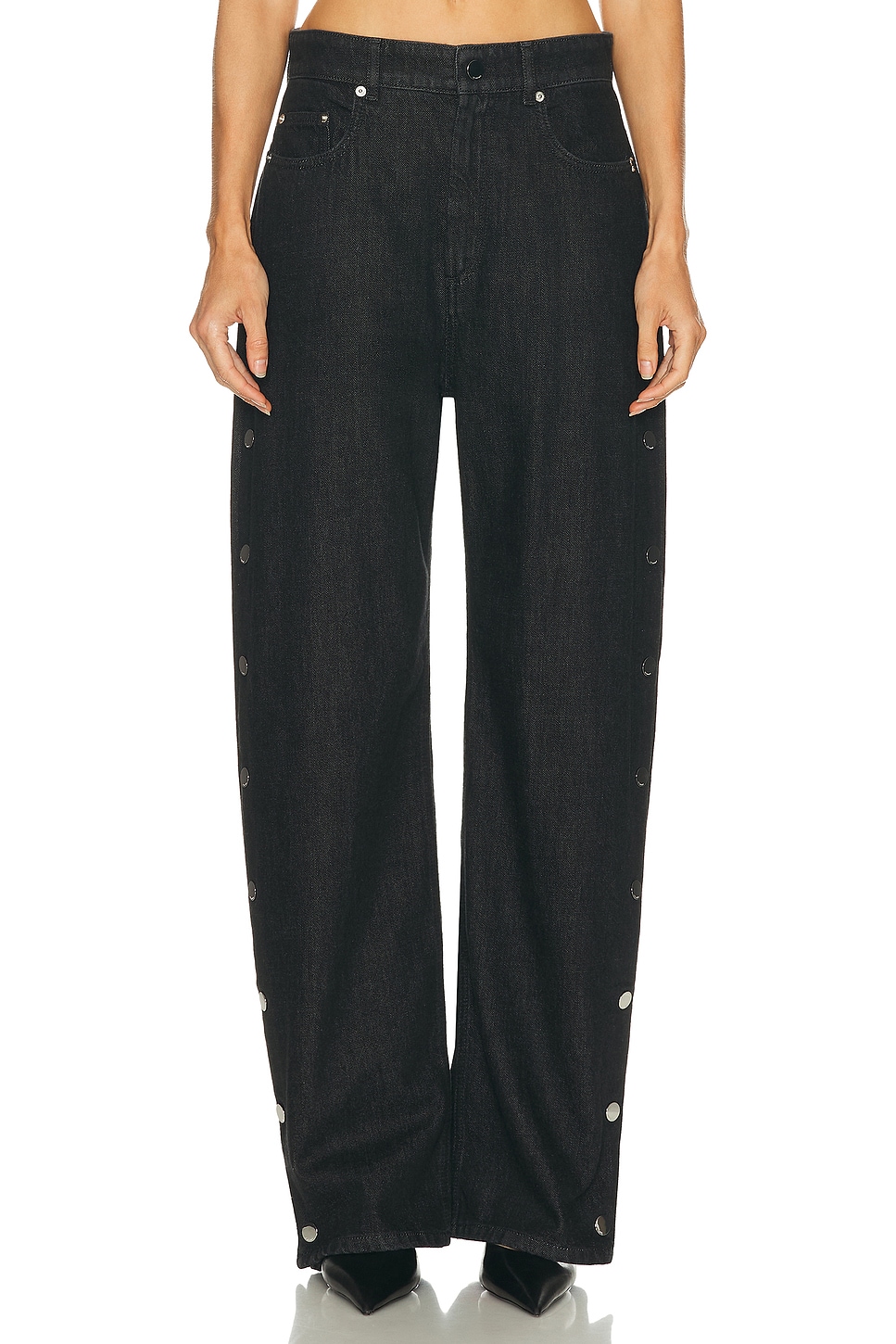 Image 1 of Sportmax Galante Wide Leg in Black