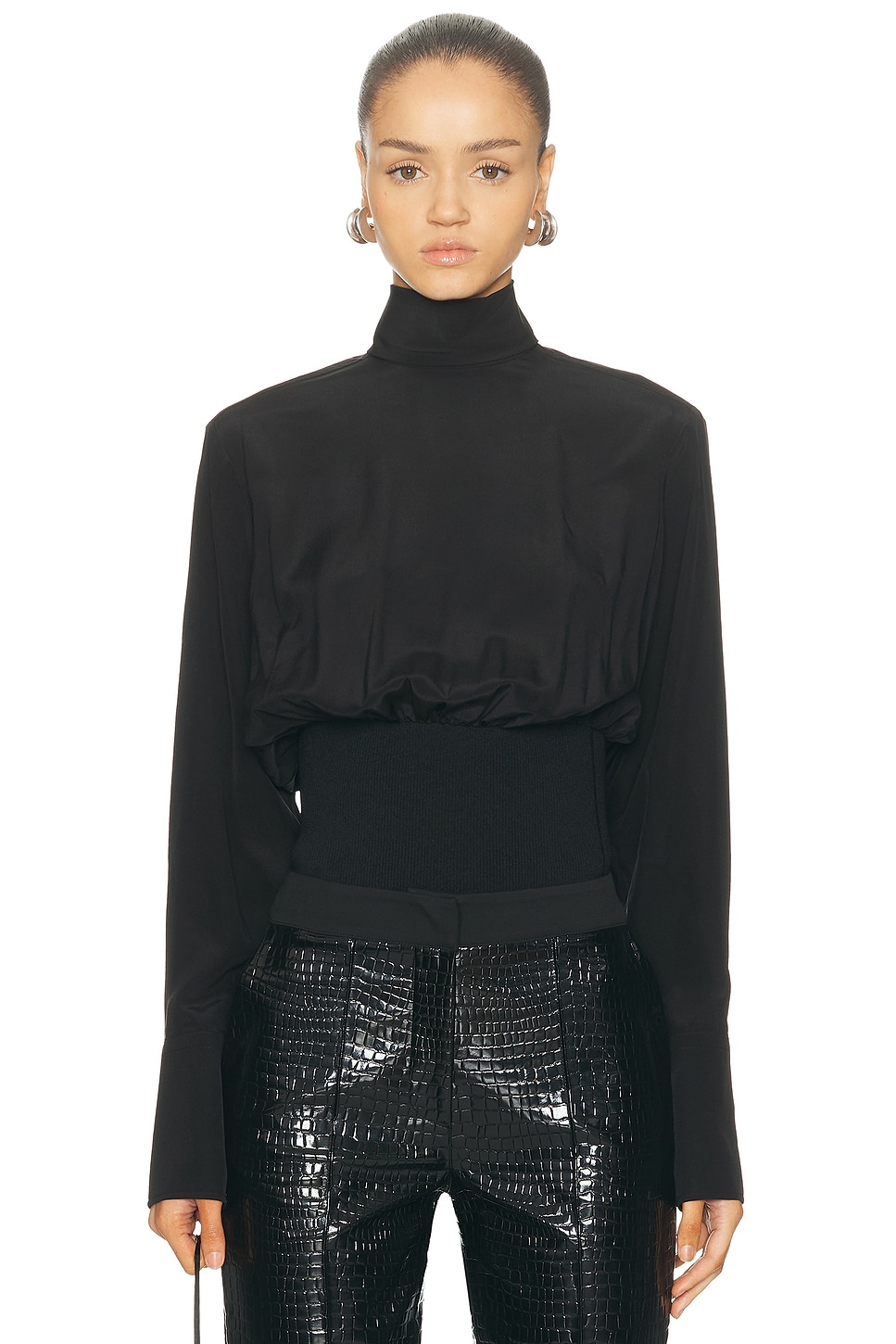 Image 1 of Sportmax Nepeta Top in Black