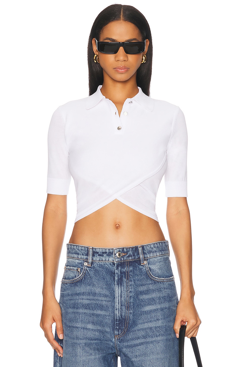 Image 1 of Sportmax Shaker Top in White