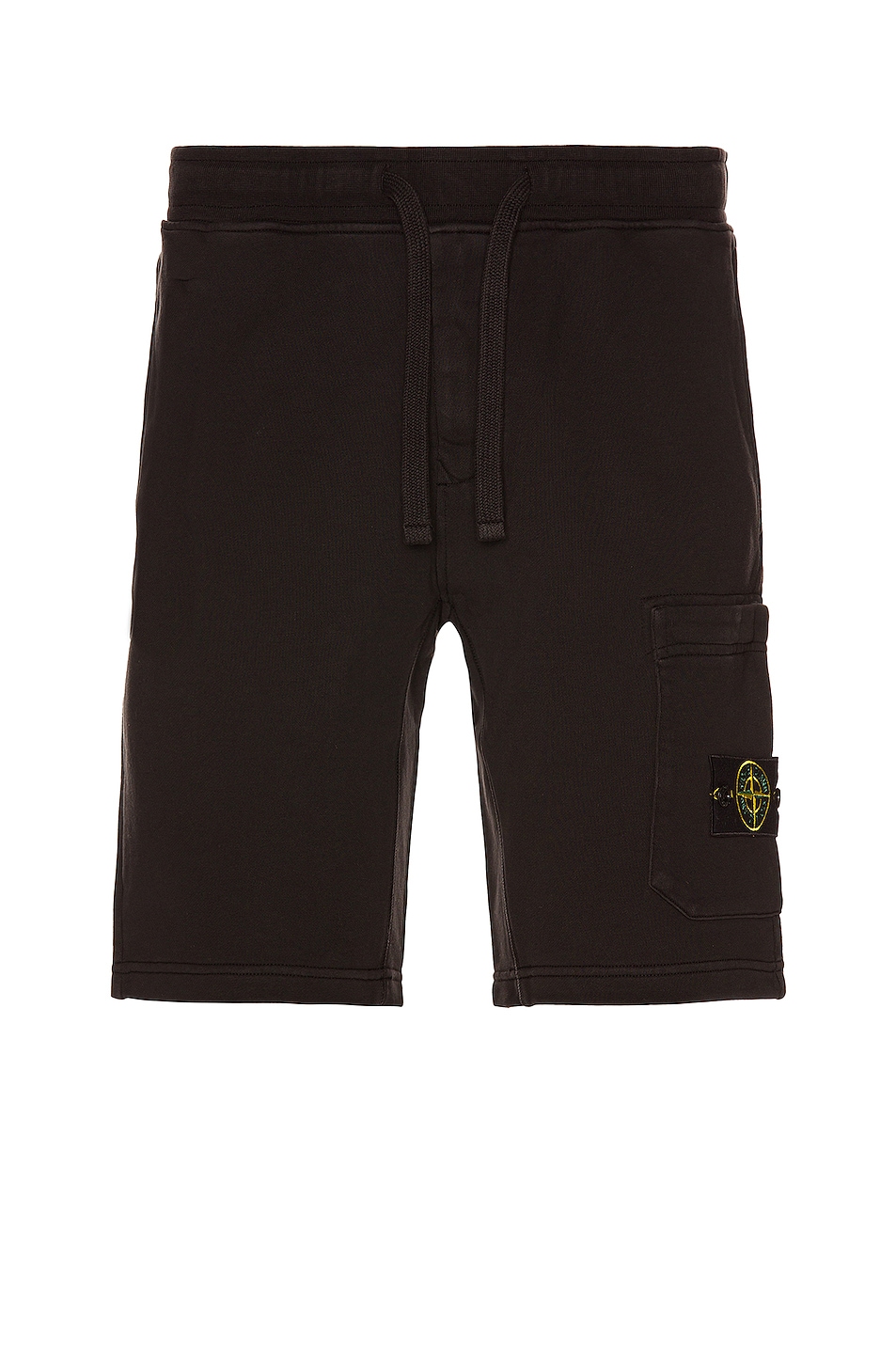 Image 1 of Stone Island Cargo Bermuda Shorts in Black