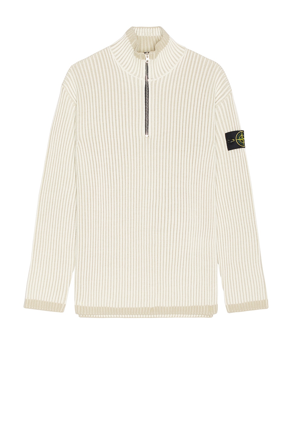 Shop Stone Island Sweater In Natural